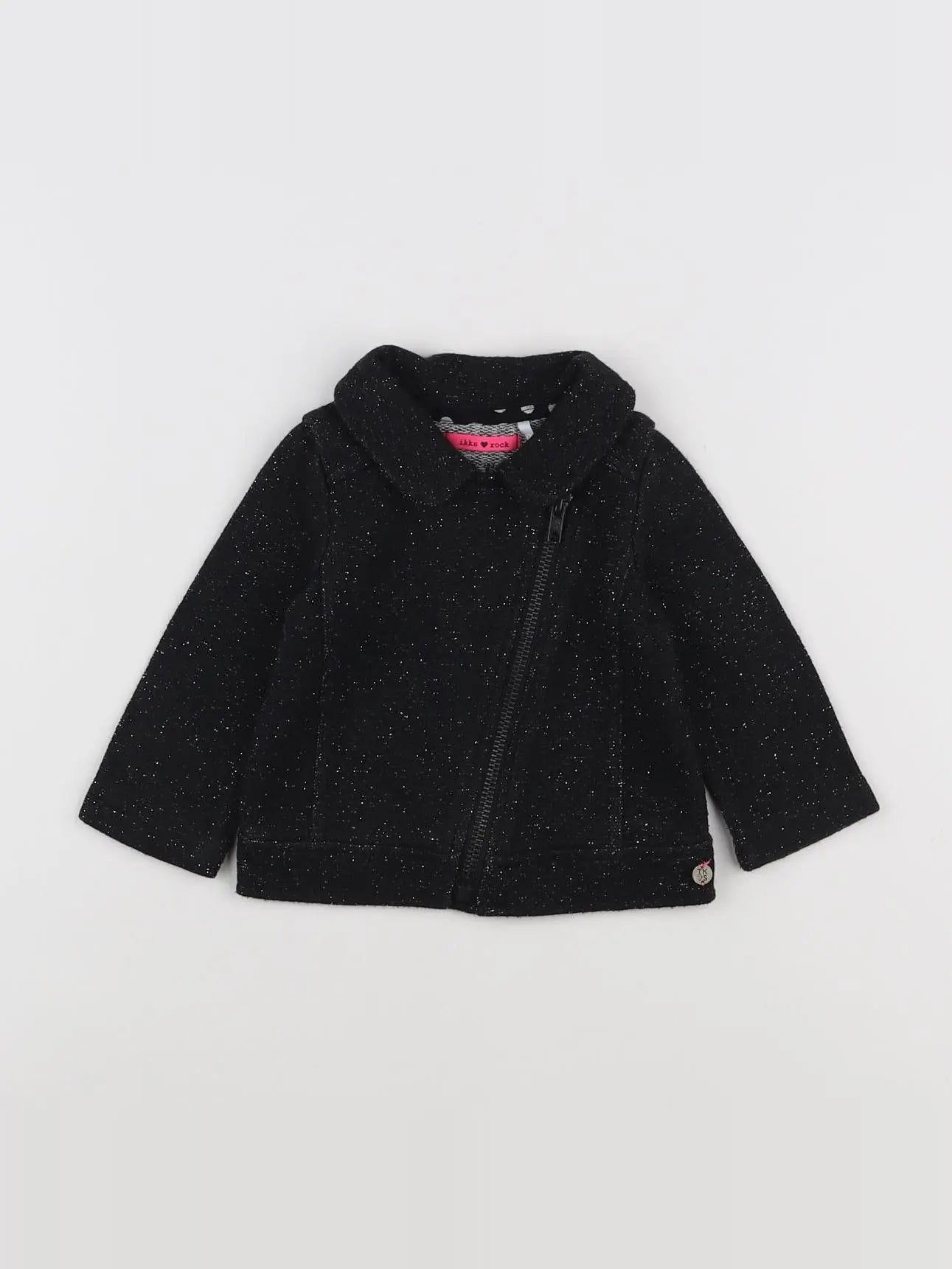 IKKS - veste noir, argent - 6 mois