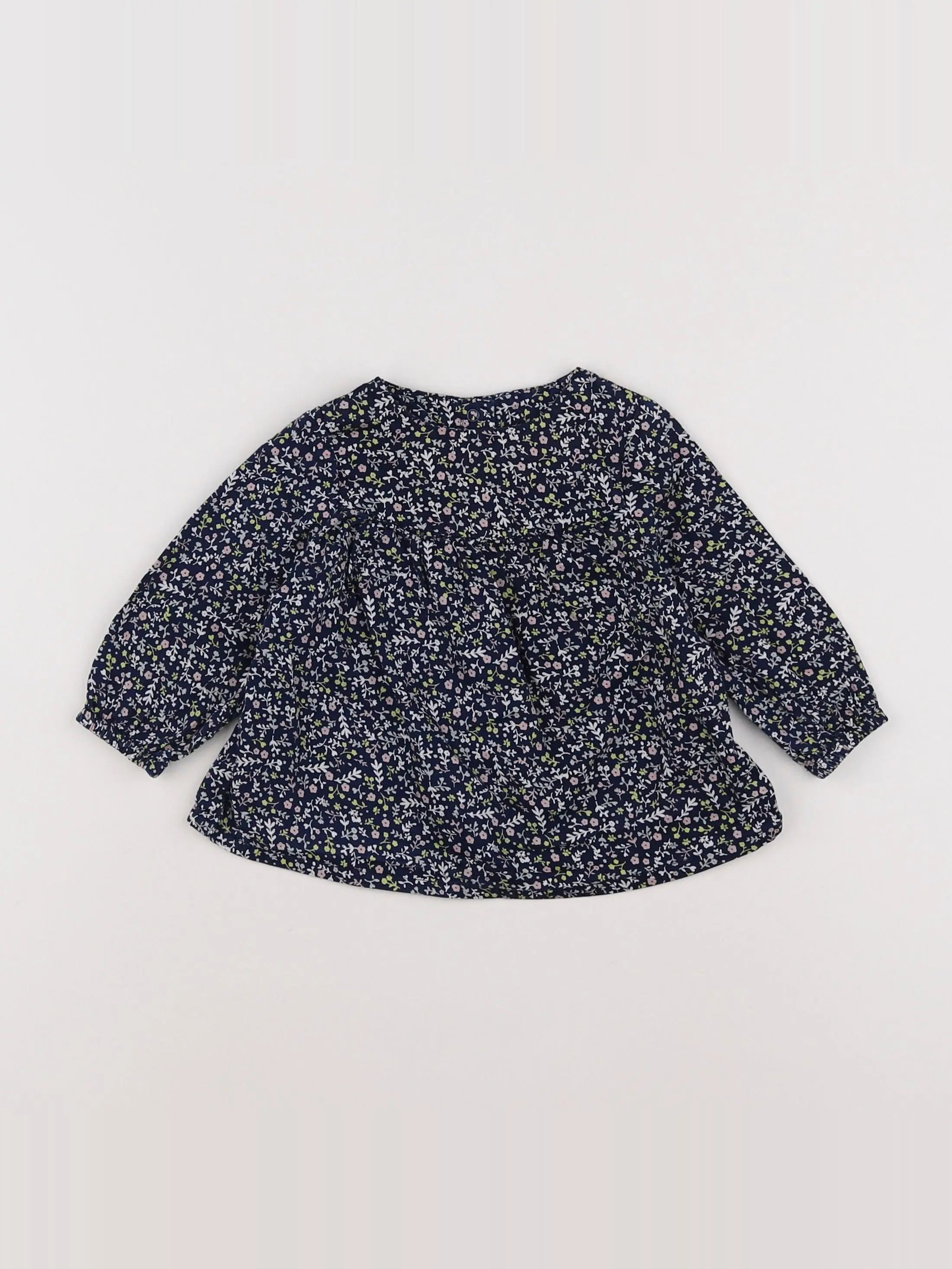Tape à l'oeil - blouse bleu - 6 mois