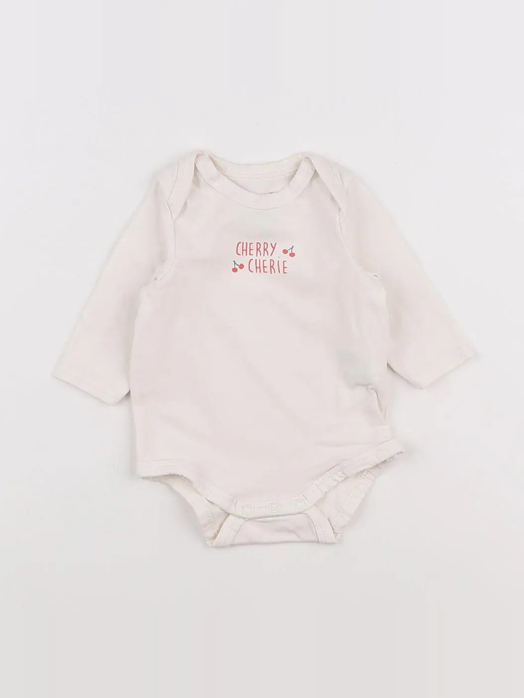 Tape à l'oeil - body beige - 3 mois