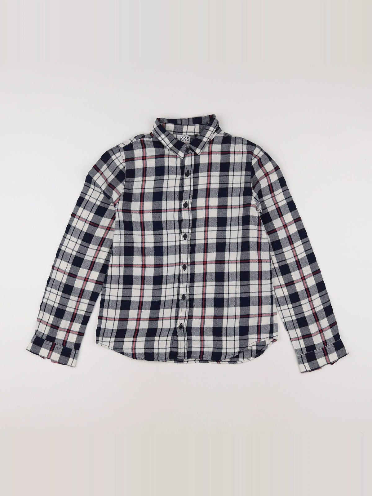 IKKS - chemise blanc, bleu - 12 ans
