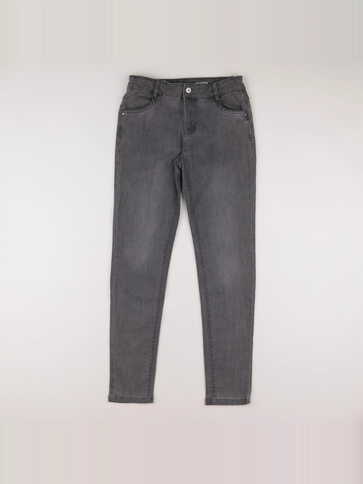 Vertbaudet - jean gris - 12 ans
