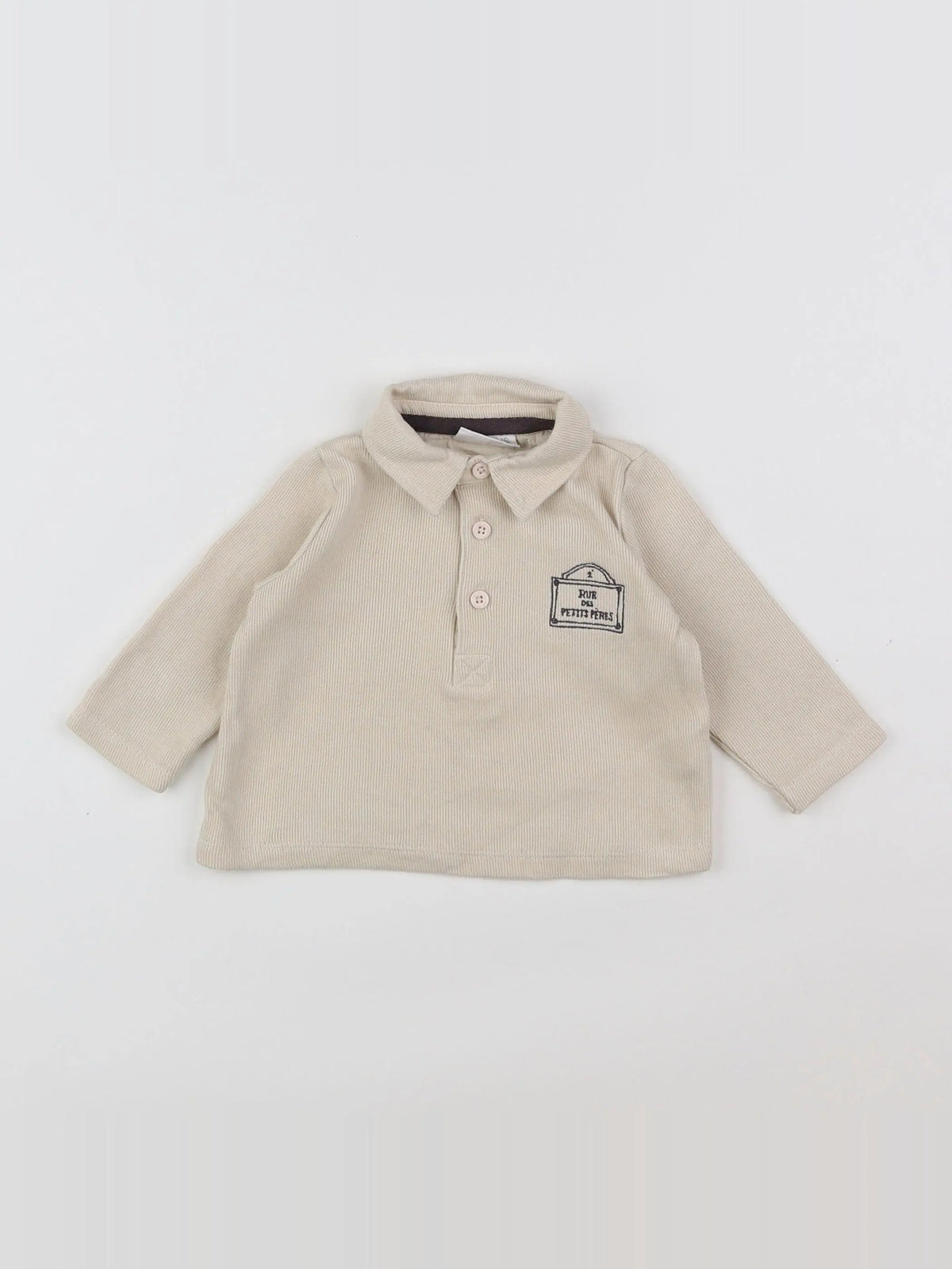 Natalys - polo beige - 6 mois
