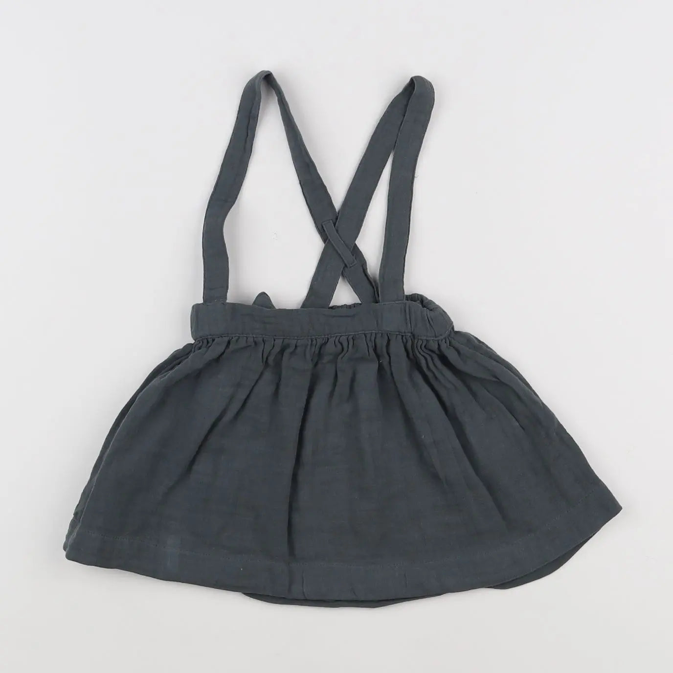 Vertbaudet - jupe gris - 12 mois