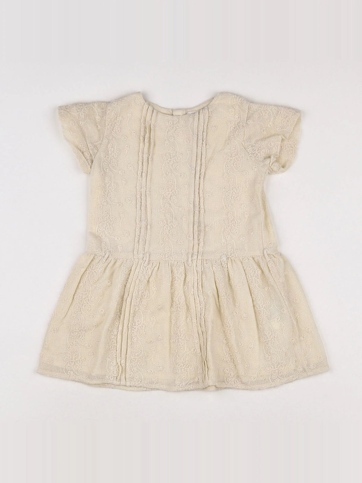 Zara - robe beige - 12/18 mois