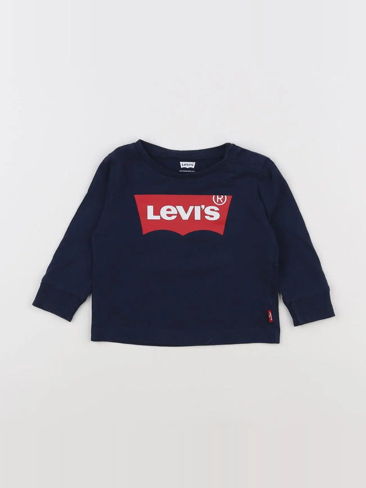 Levi's - tee-shirt bleu - 6 mois