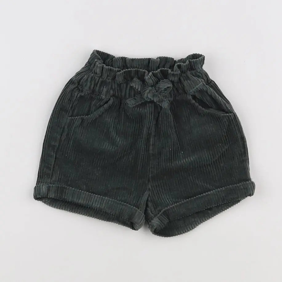 Vertbaudet - short vert - 3 mois