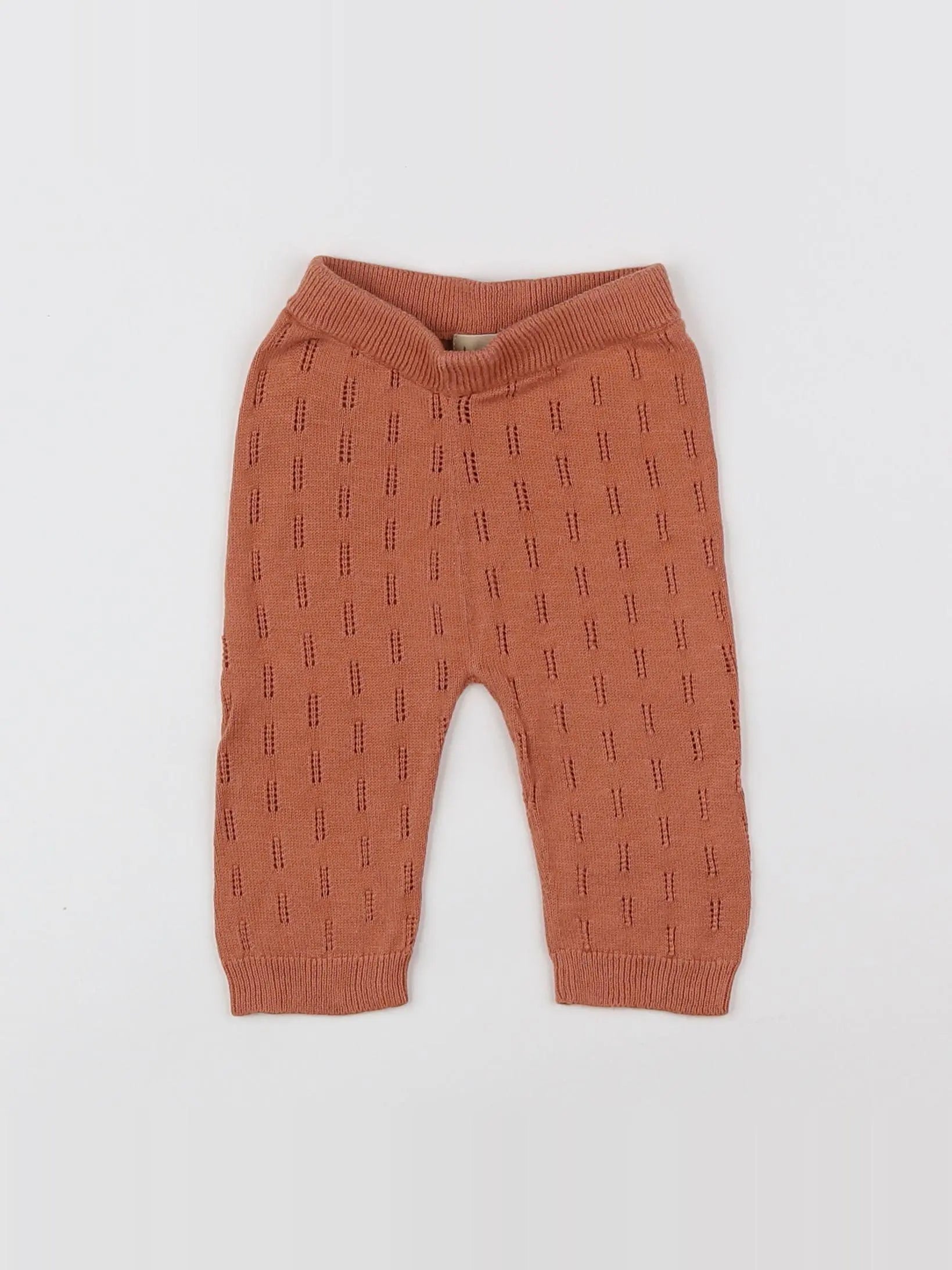 La Petite Collection - legging orange - 3 mois
