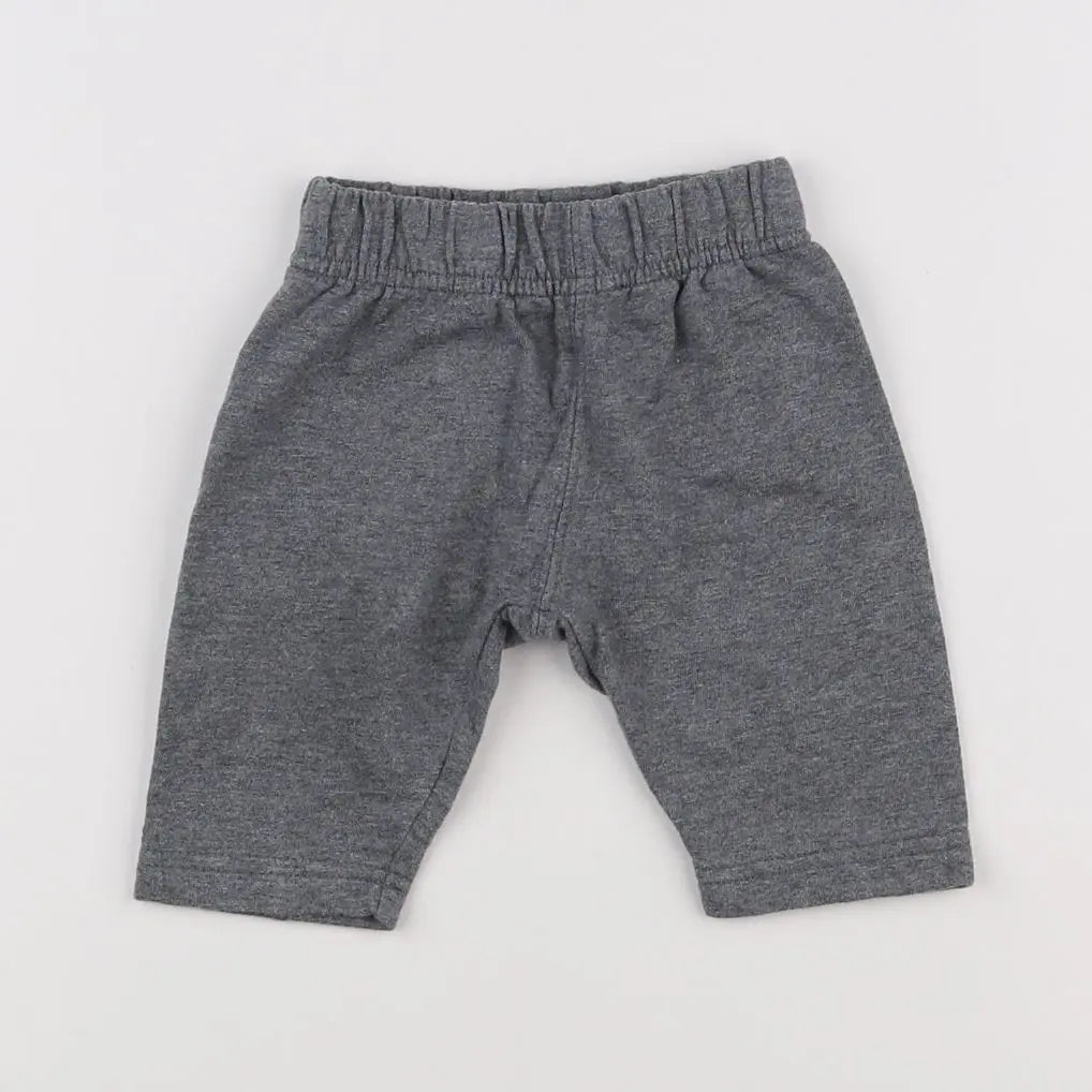 Vertbaudet - jogging gris - 6 mois