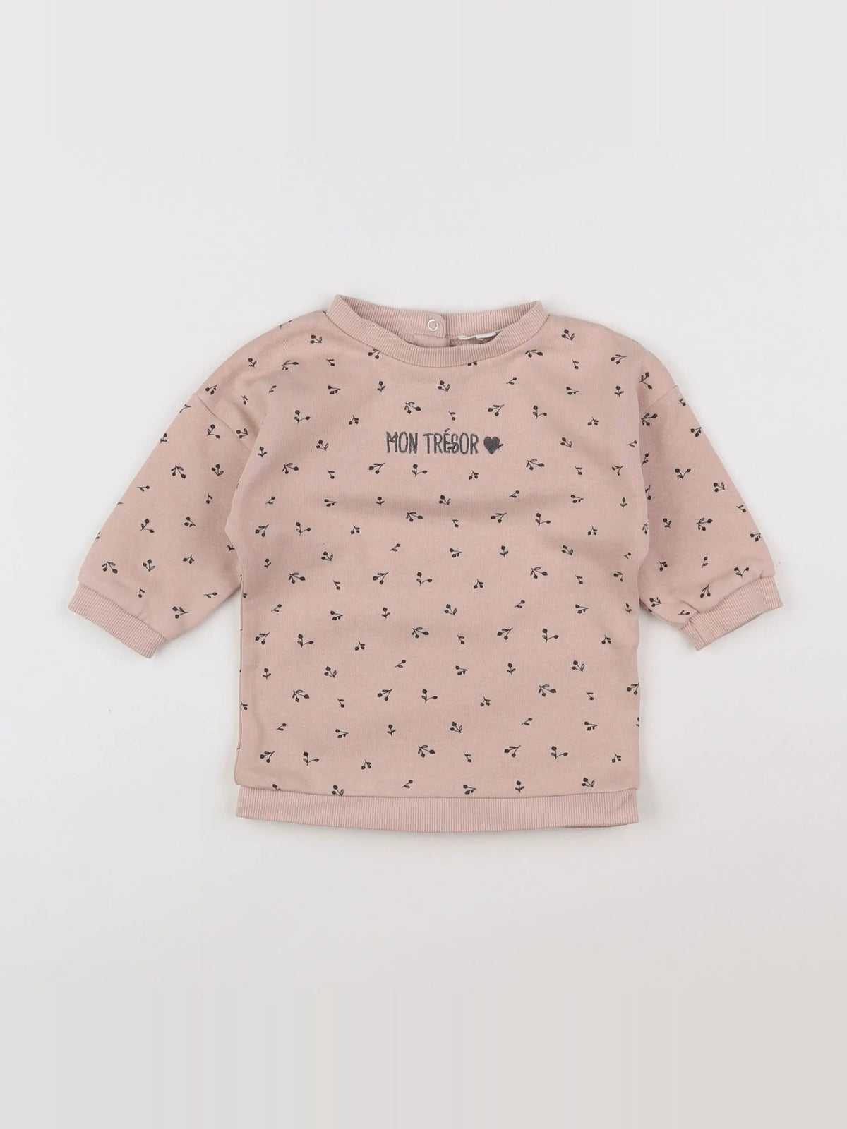Vertbaudet - robe rose - 9 mois