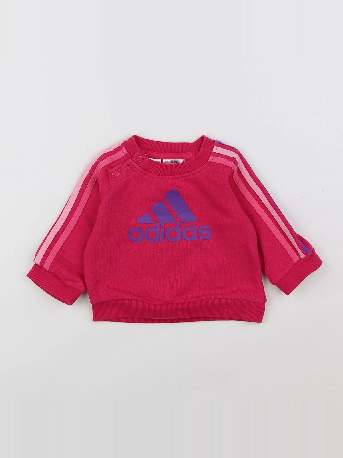 Adidas - sweat rose - 3 mois