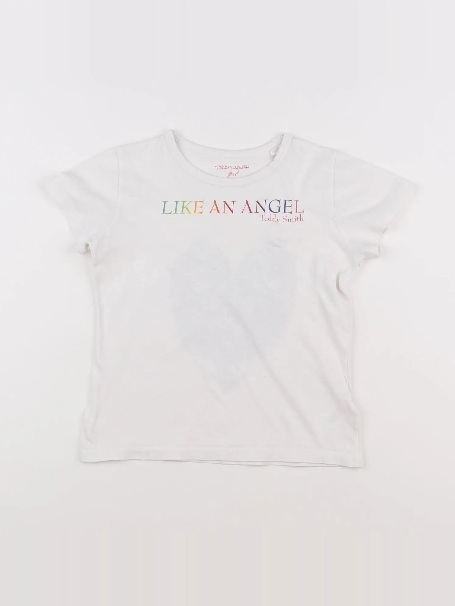 Teddy Smith - tee-shirt blanc - 6 ans