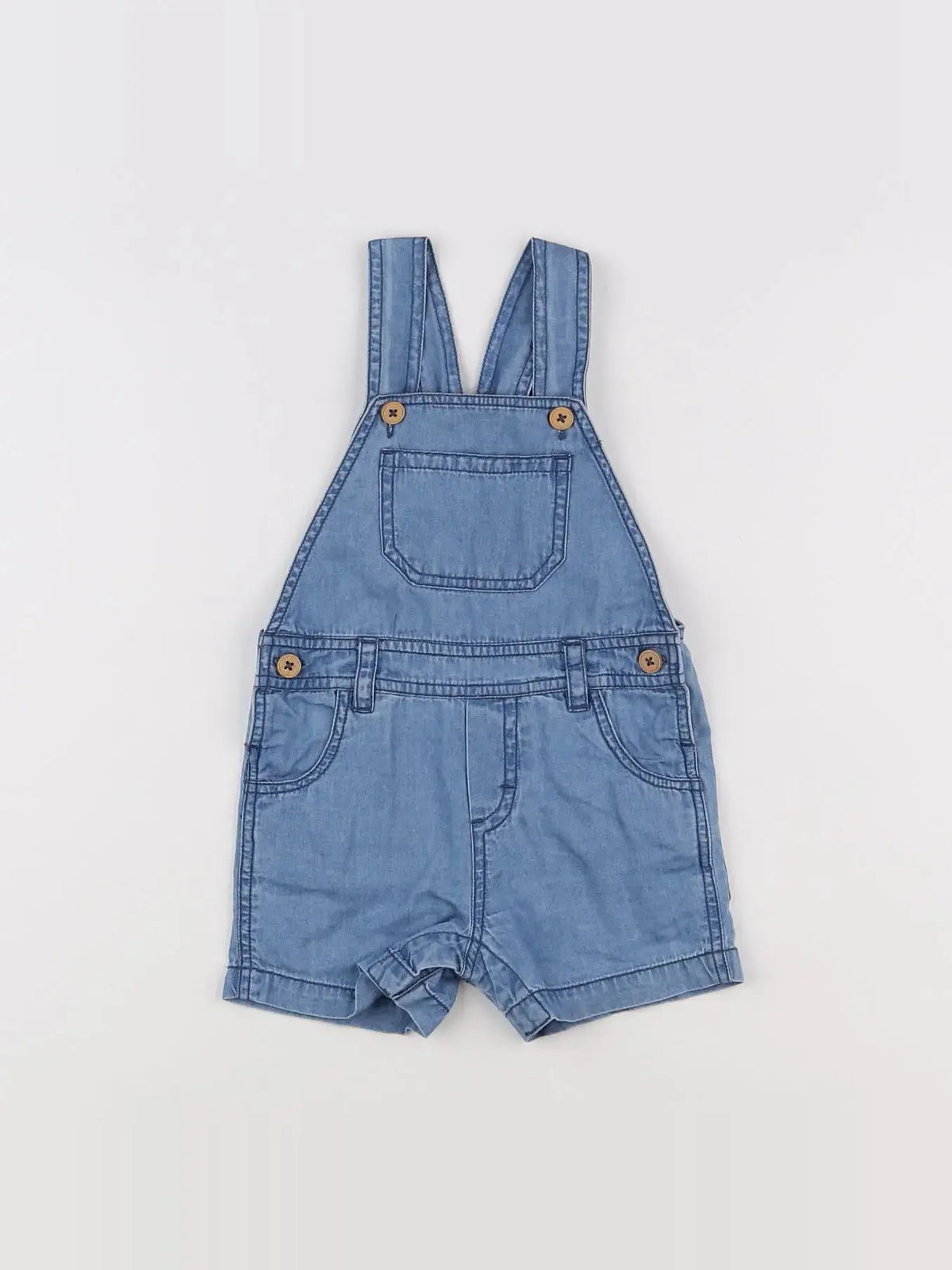 Boutchou - salopette bleu - 12 mois