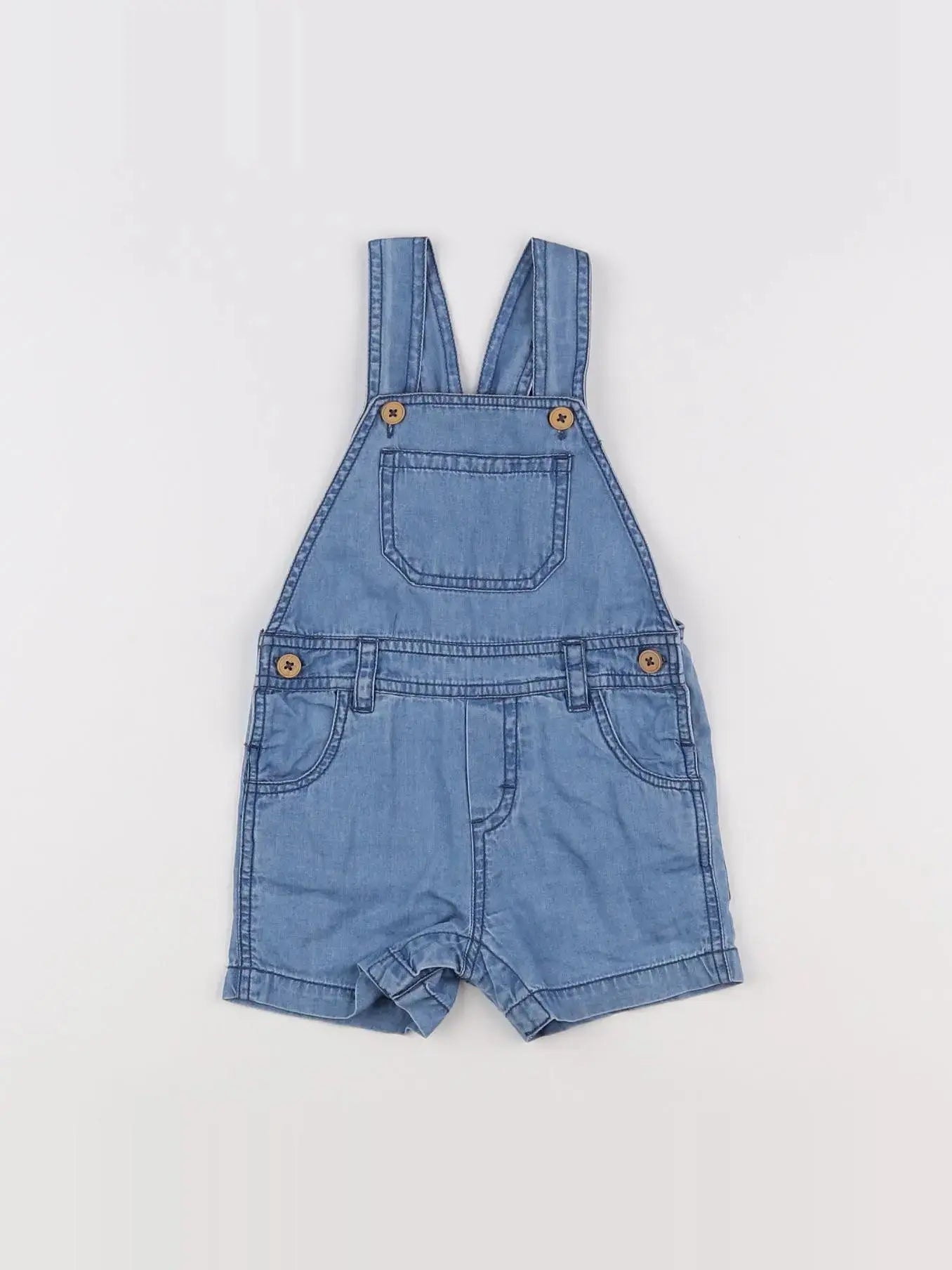 Boutchou - salopette bleu - 12 mois