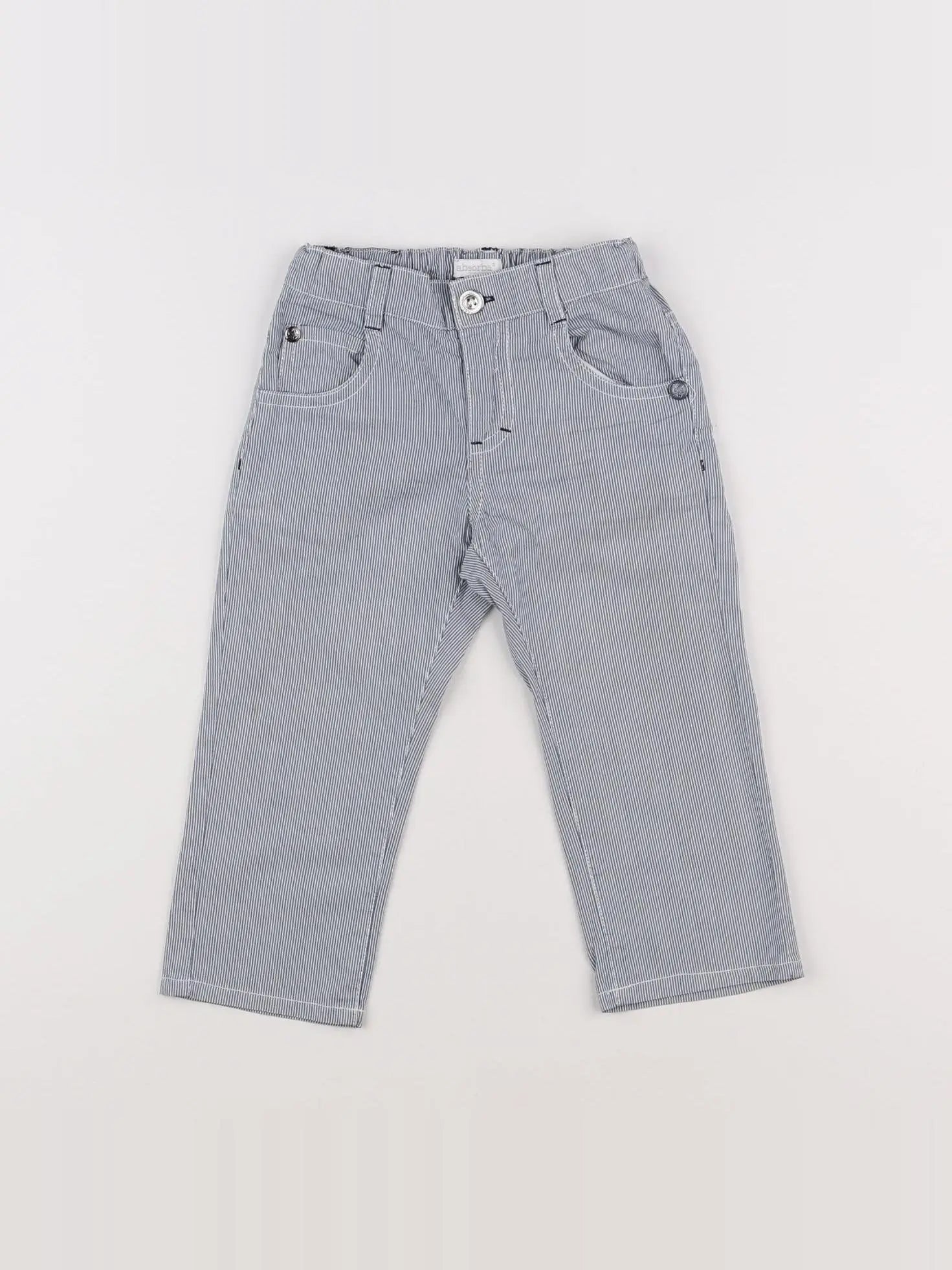 Absorba - pantalon bleu - 18 mois