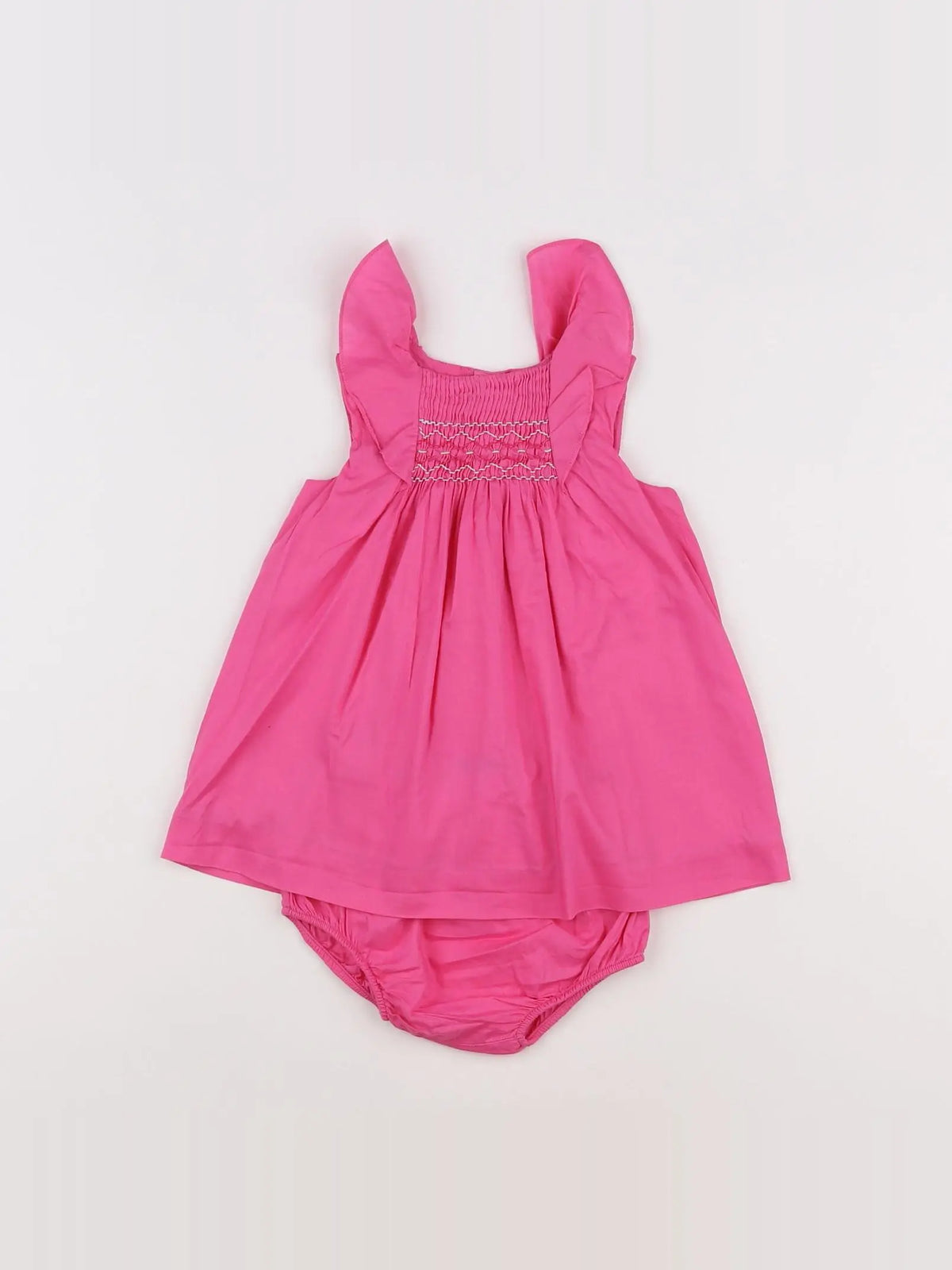 Jacadi - robe rose - 6 mois