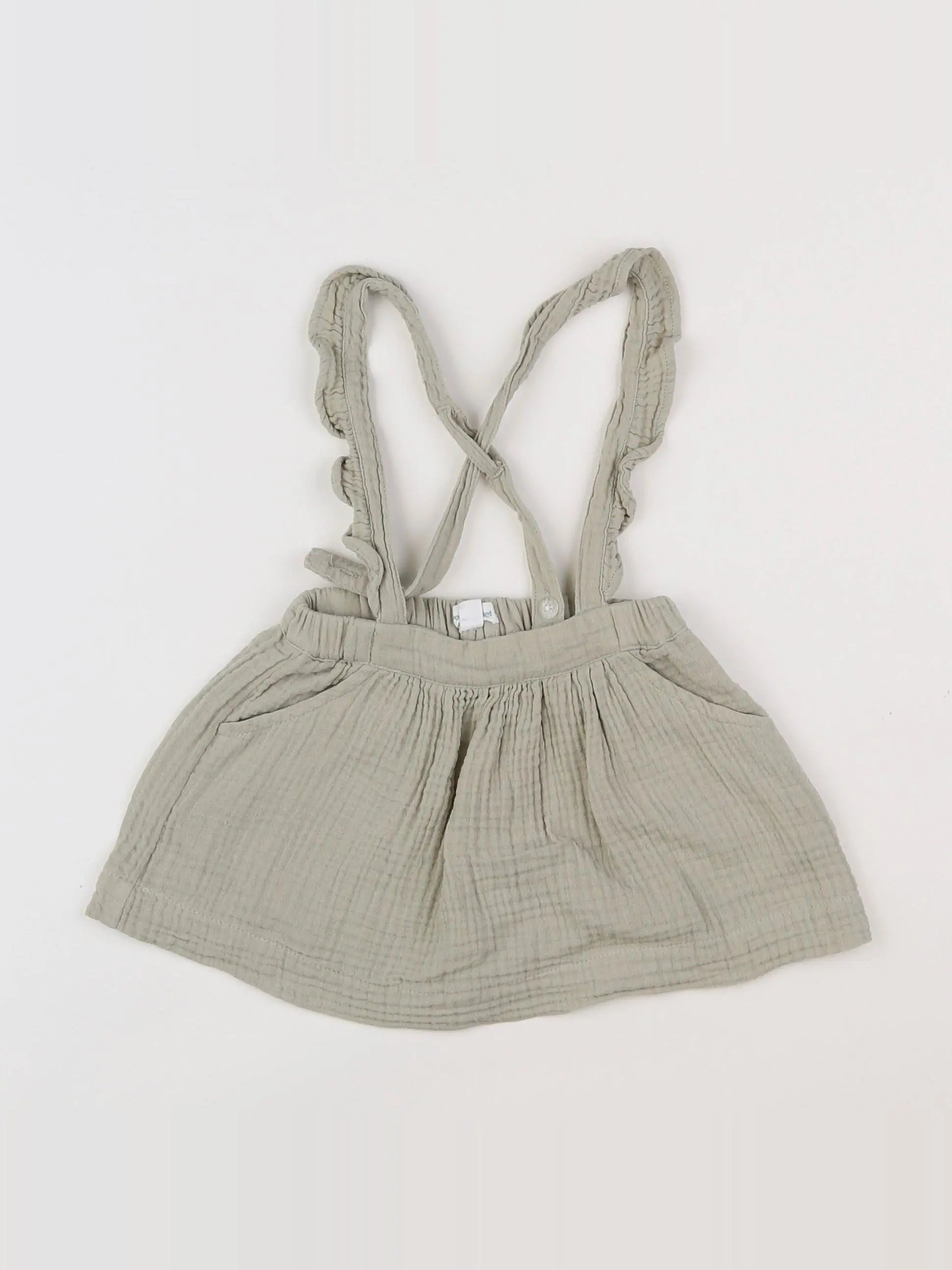 Vertbaudet - jupe vert - 6 mois