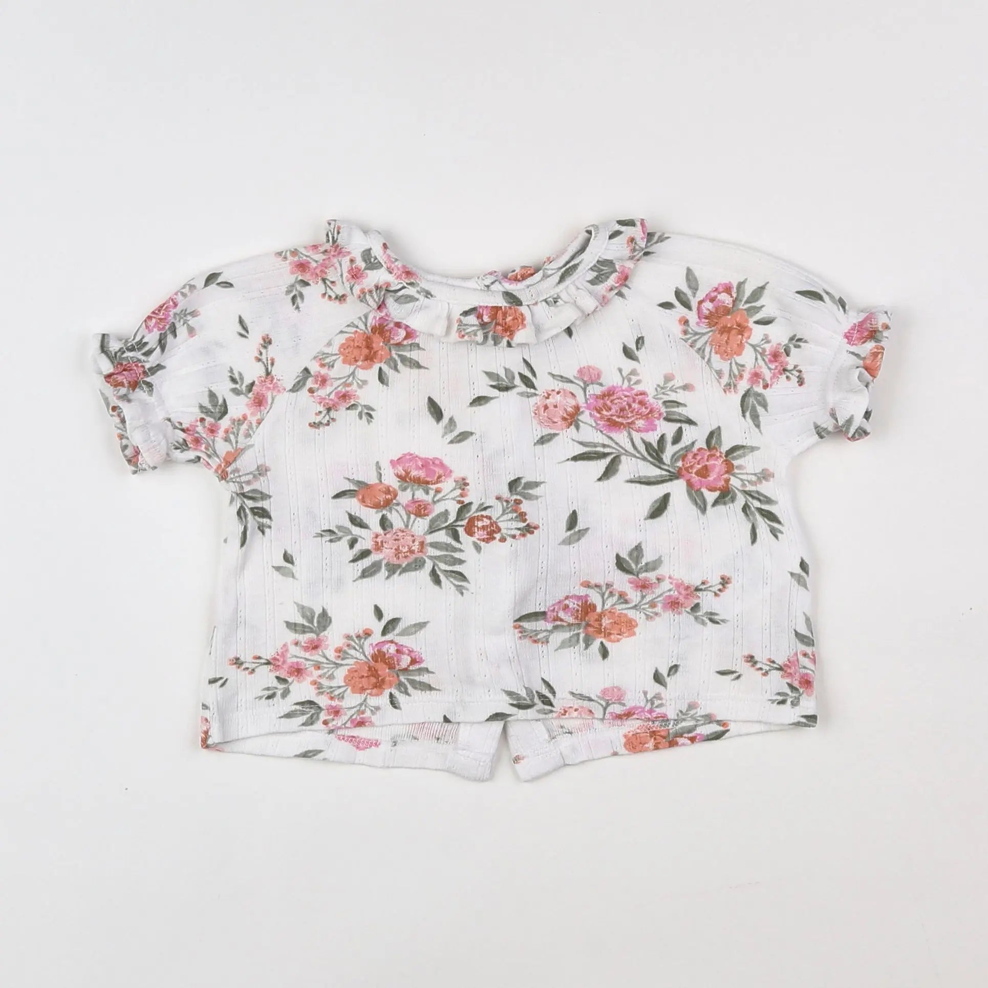 Vertbaudet - tee-shirt multicolore - 6 mois