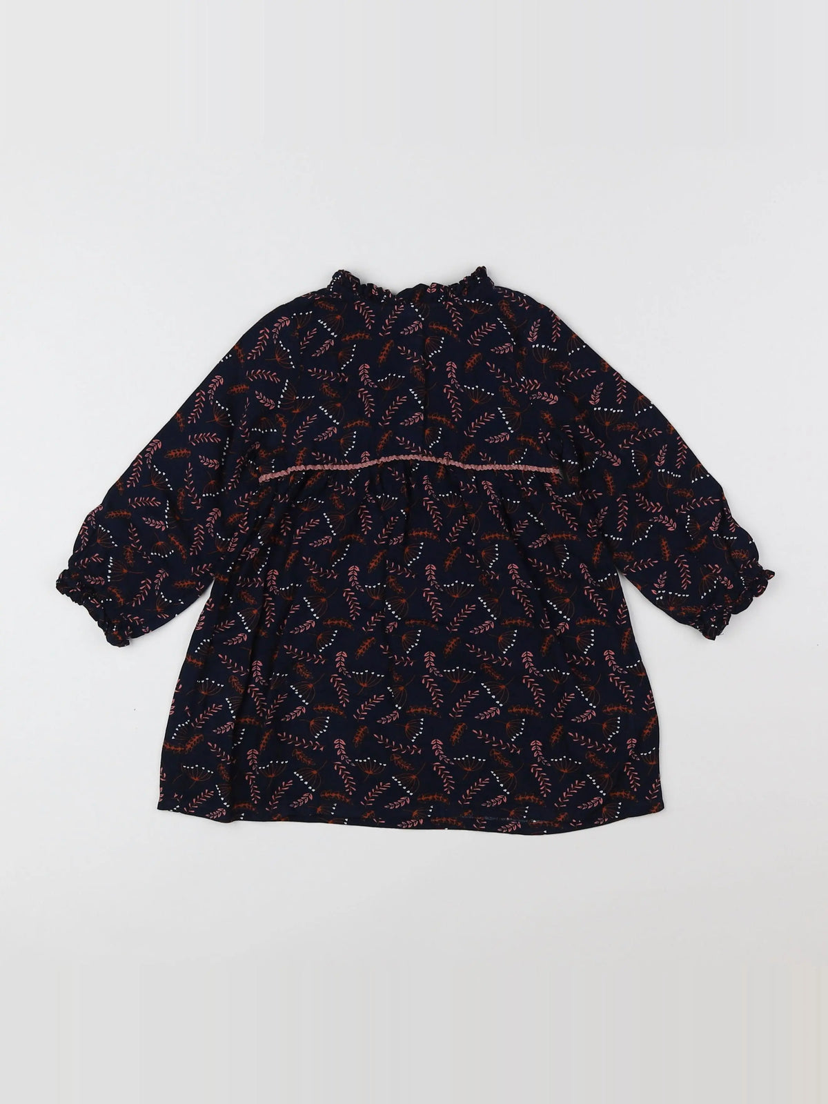 La Redoute - robe rouge, noir - 18 mois