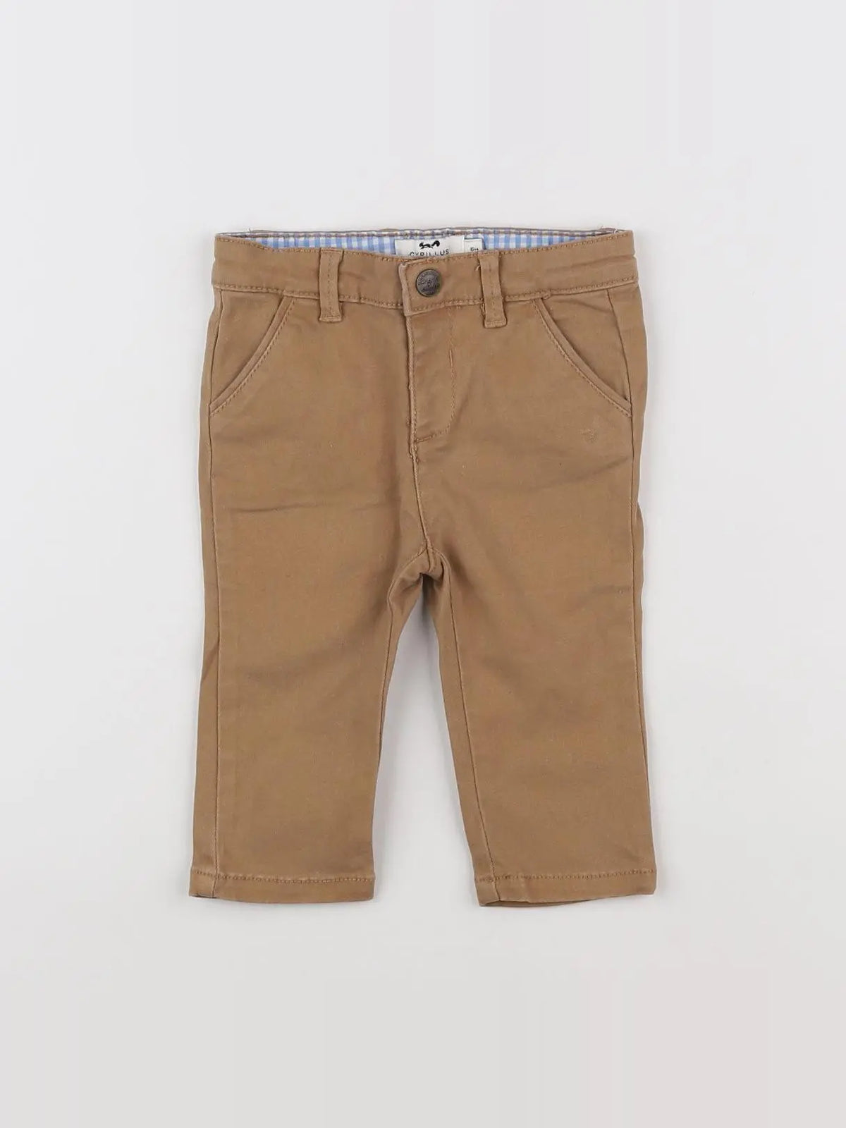 Cyrillus - pantalon marron - 6 mois