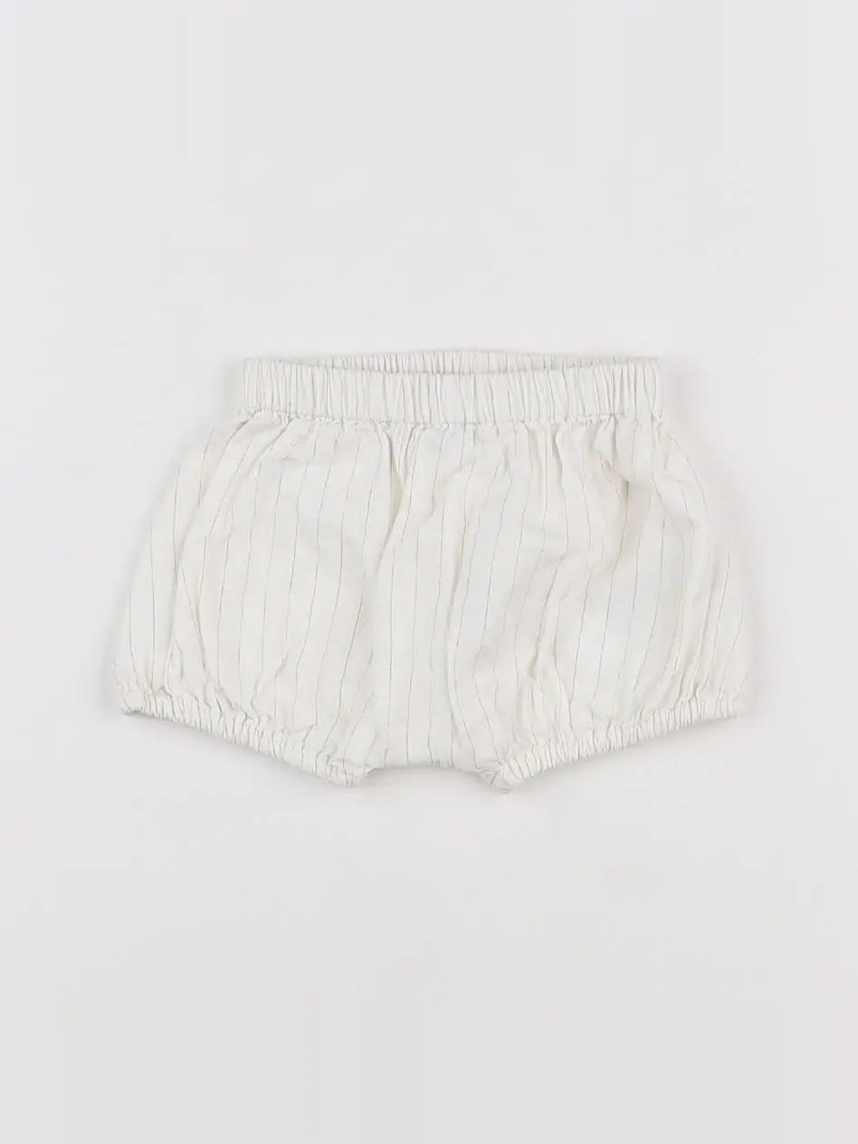 Vertbaudet - bloomer blanc - 3 mois