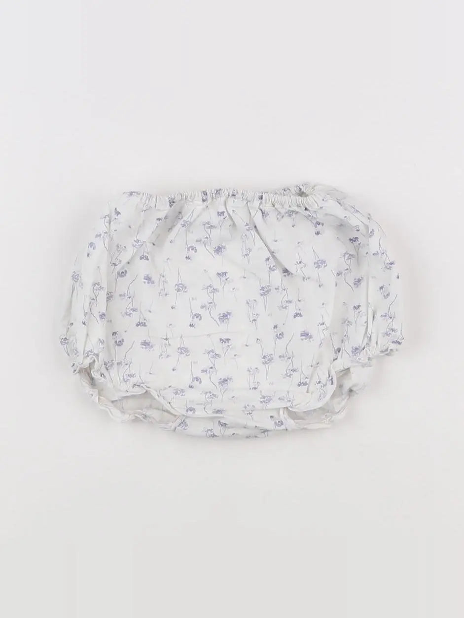 Petit Bateau - bloomer bleu - 12 mois