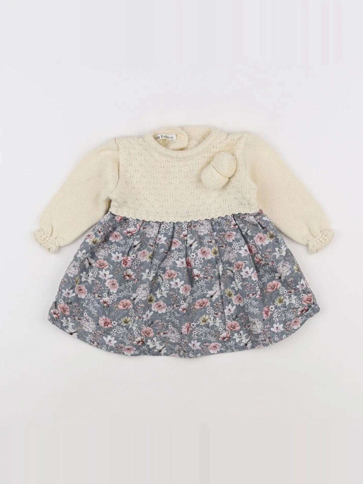 Lola Palacios - robe multicolore - 12 mois