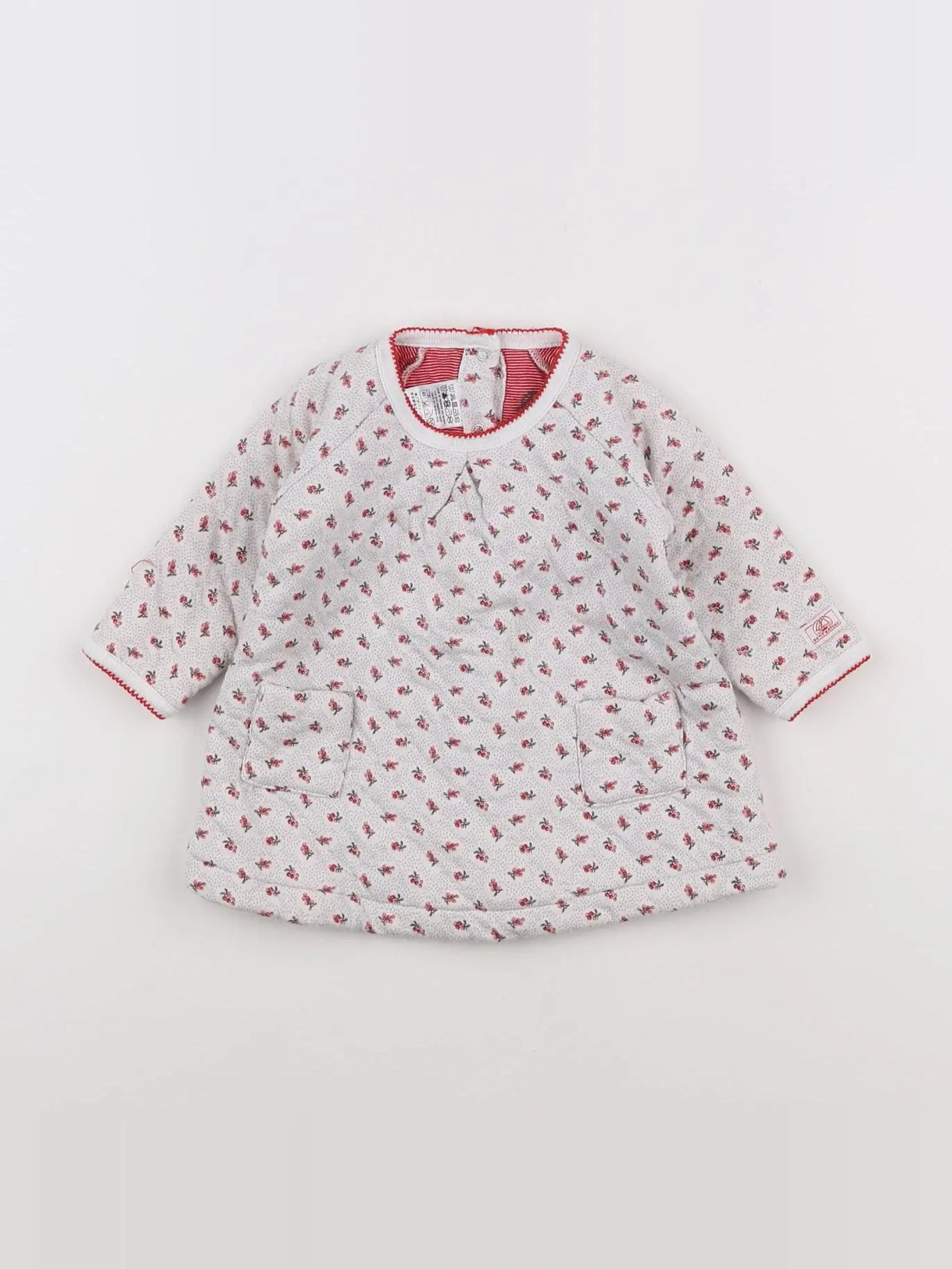 Petit Bateau - robe multicolore - 6 mois