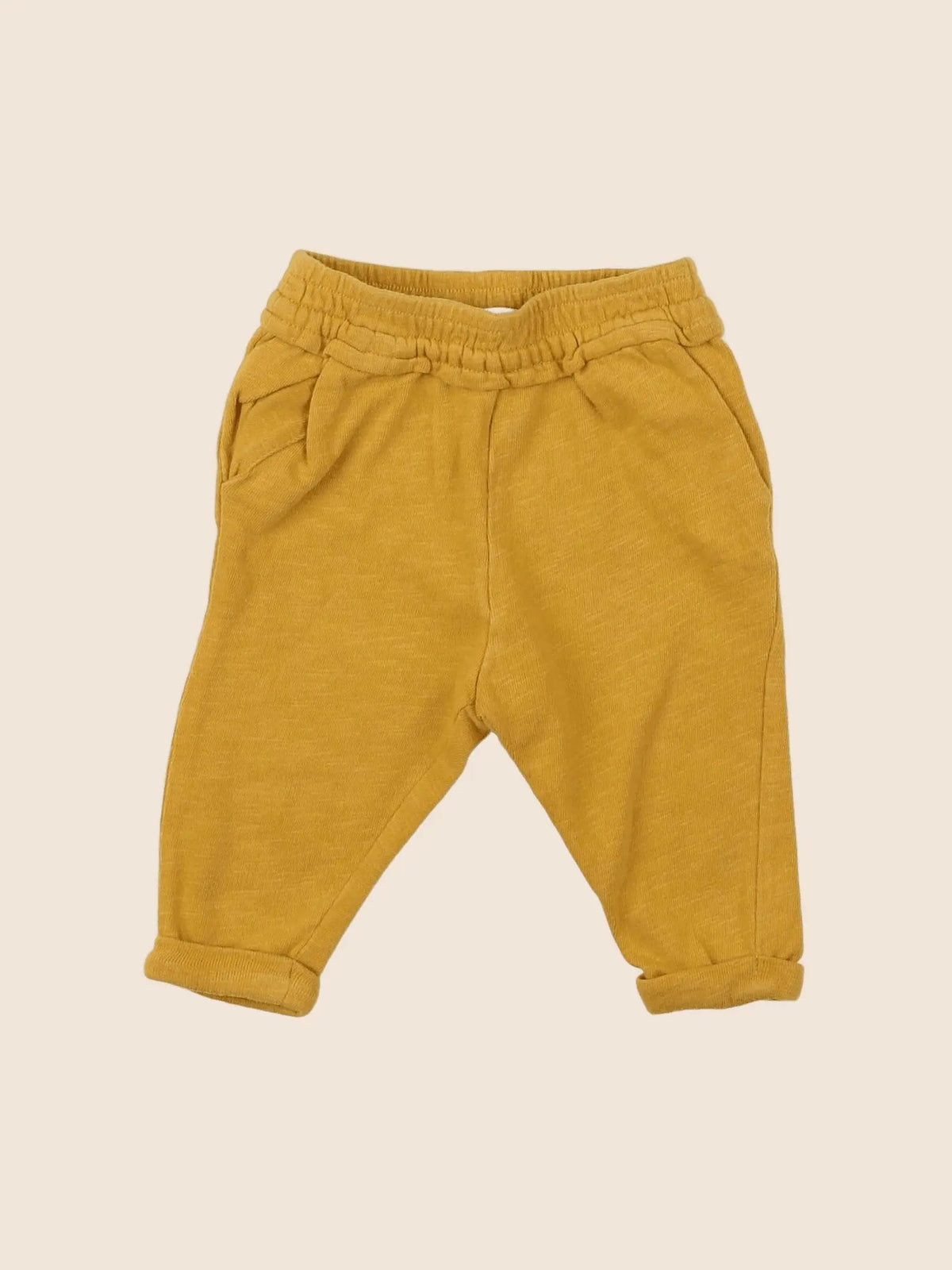 Vertbaudet - jogging jaune - 6 mois