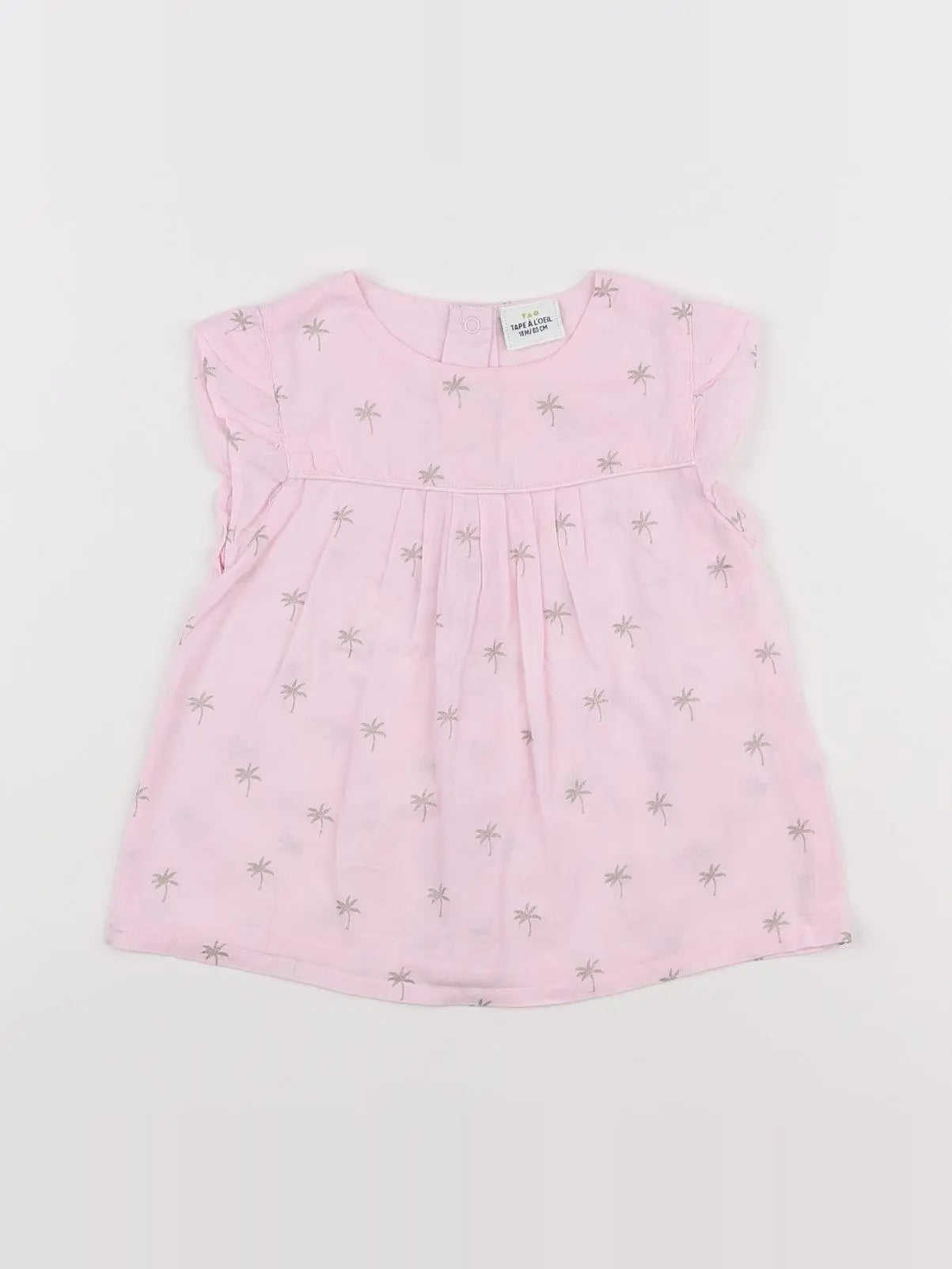 Tape à l'oeil - robe rose - 18 mois