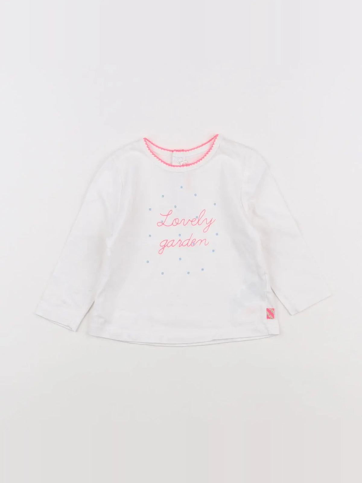 Billie Blush - tee-shirt blanc - 9 mois