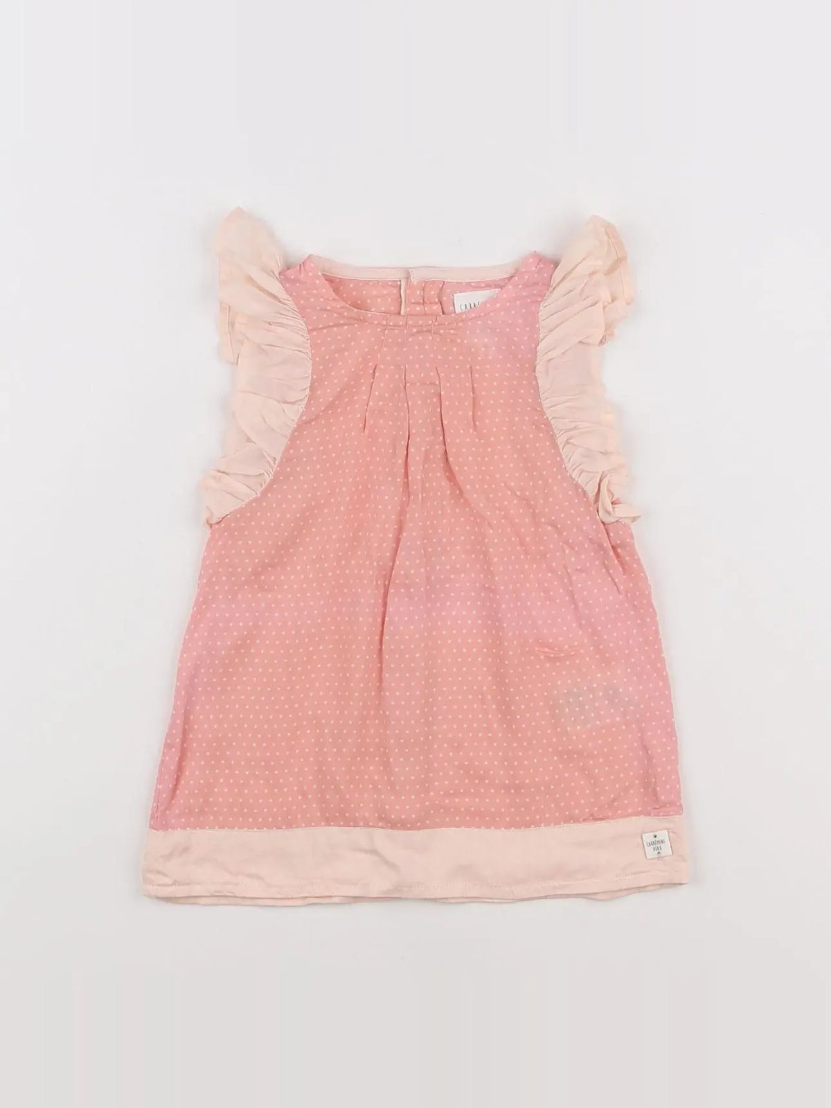 Carrément Beau - robe rose - 6 mois