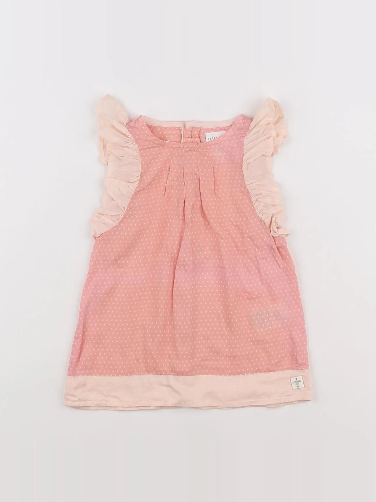 Carrément Beau - robe rose - 6 mois