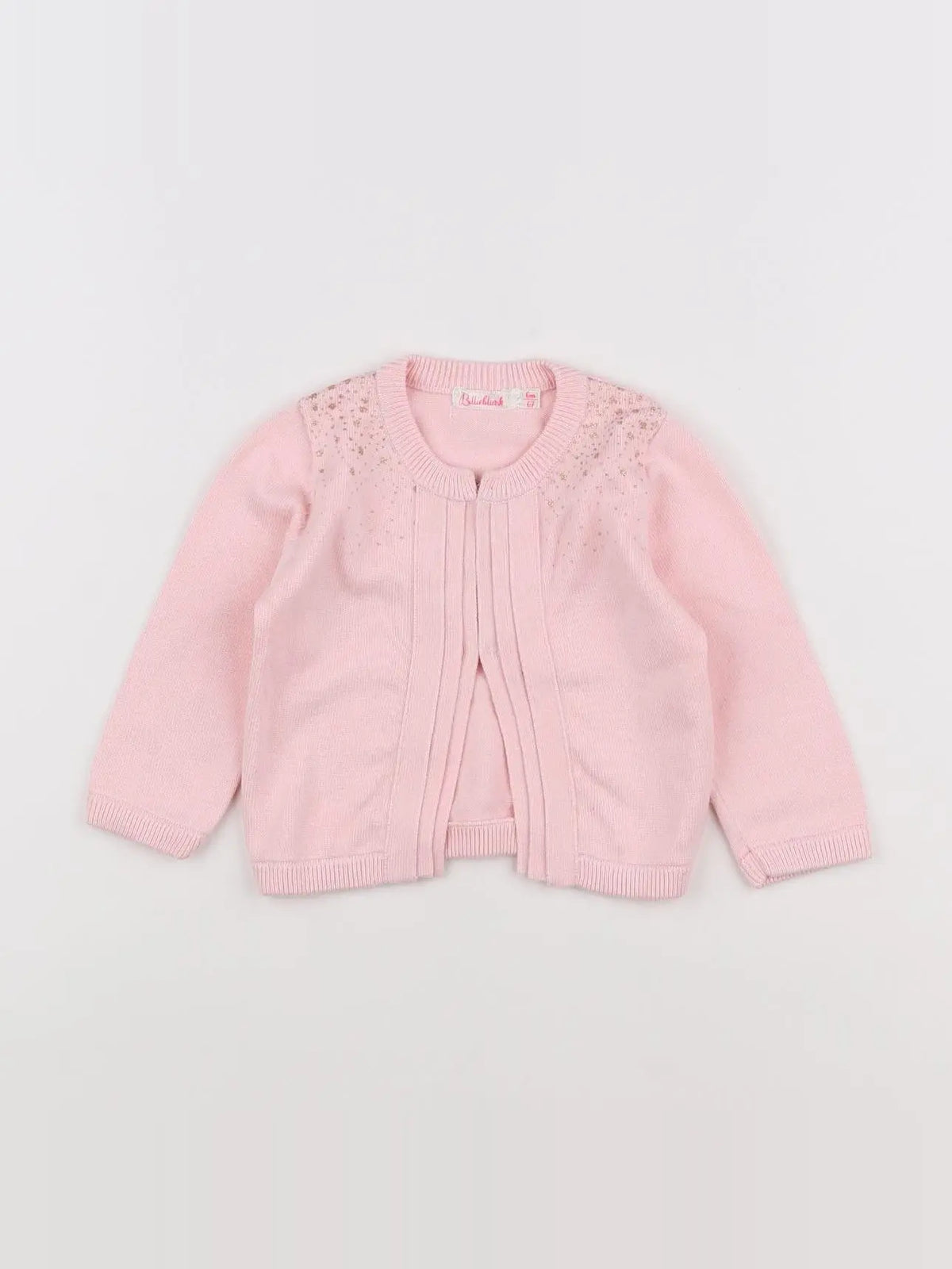 Billie Blush - gilet rose - 6 mois