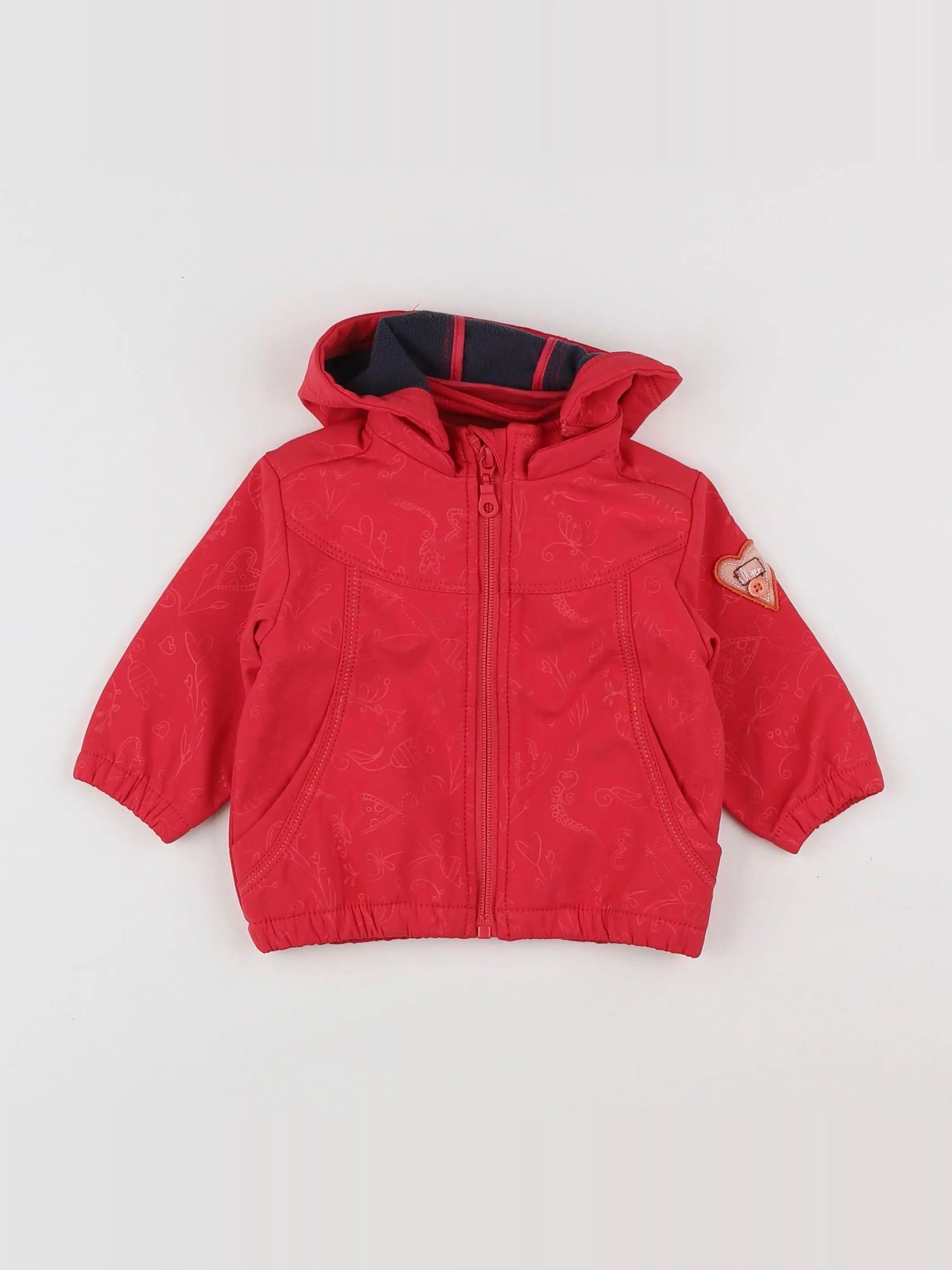 s.Oliver - imperméable rose - 3 mois