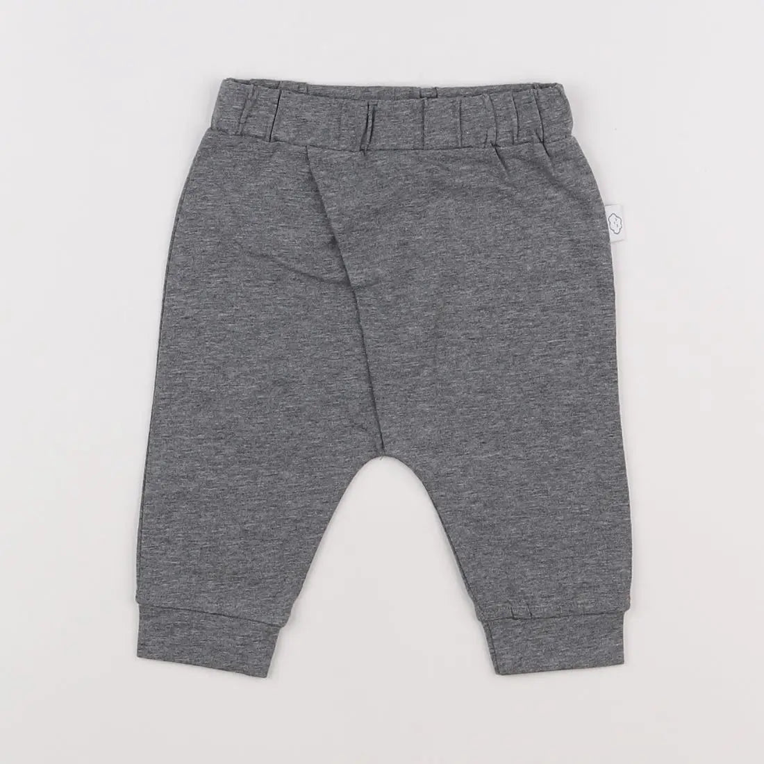 Vertbaudet - sarouel gris - 6 mois