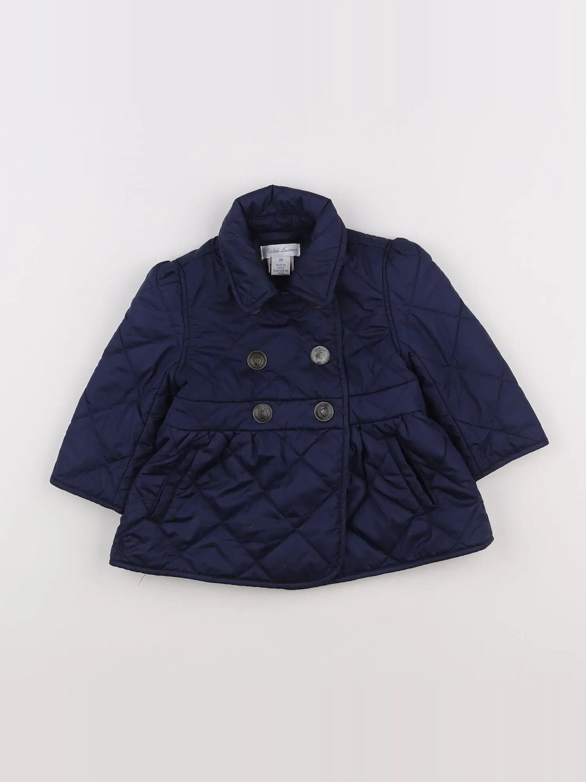Ralph Lauren - doudoune bleu - 9 mois
