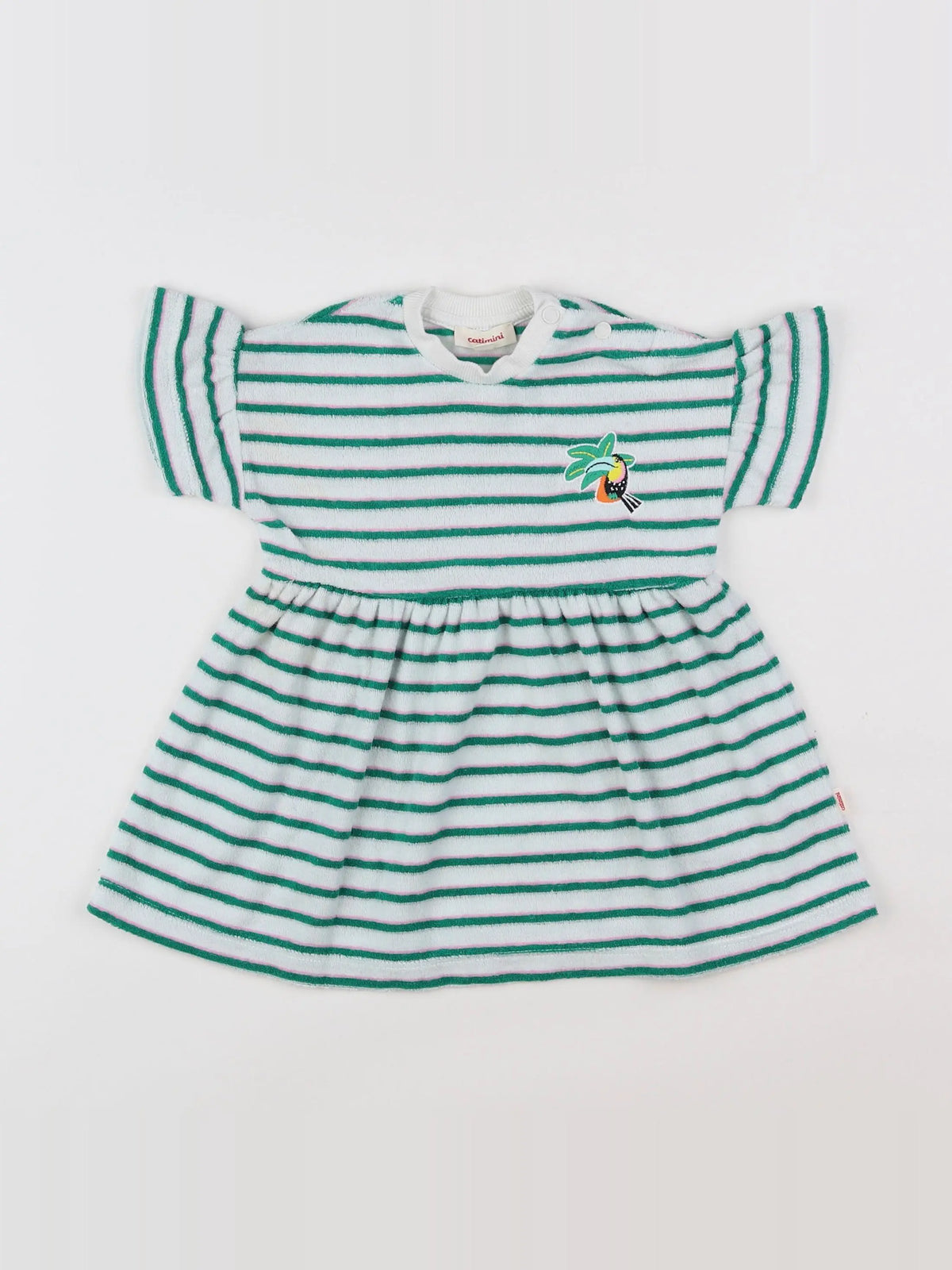 Catimini - robe blanc - 6 mois