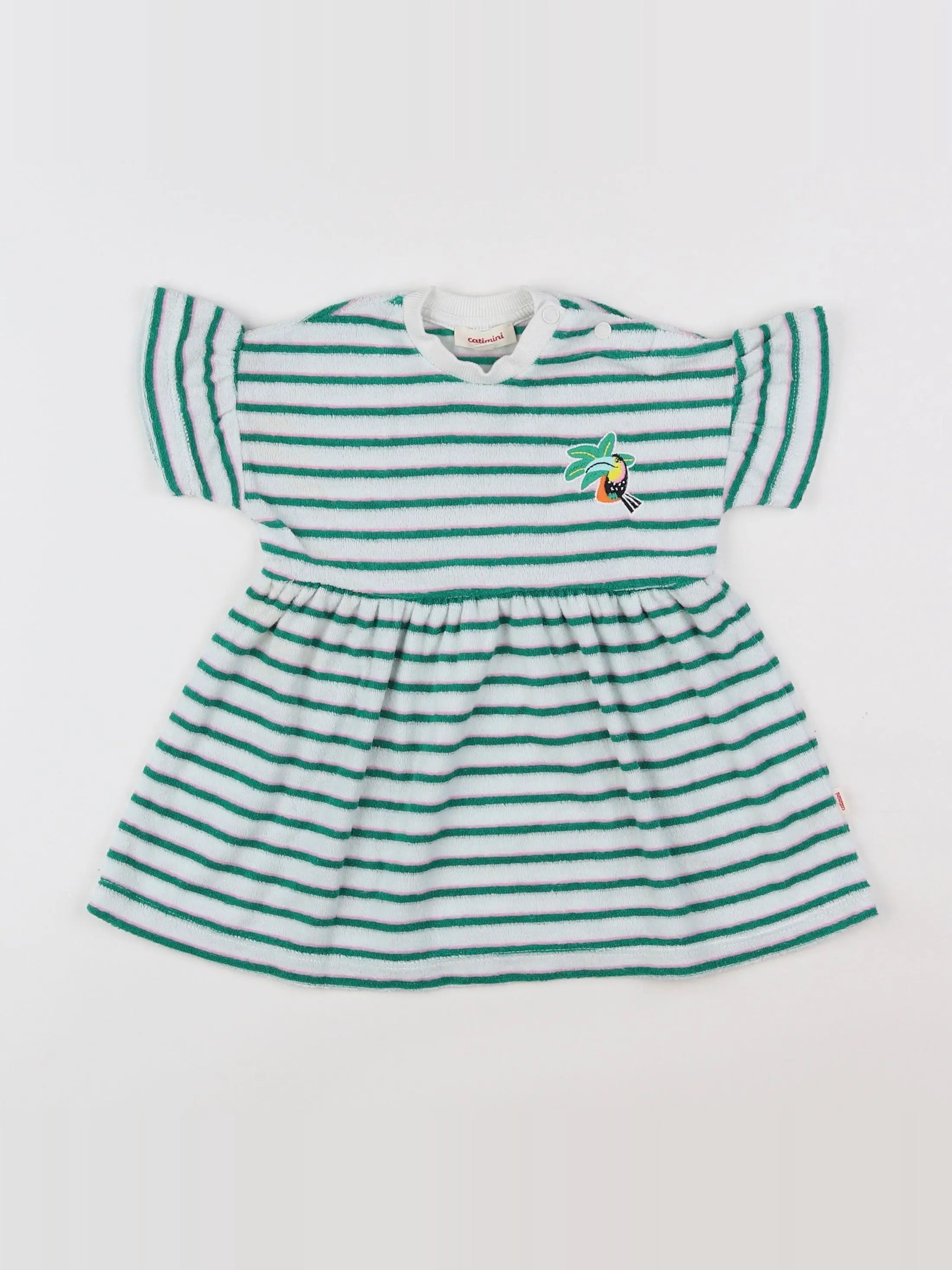 Catimini - robe blanc - 6 mois