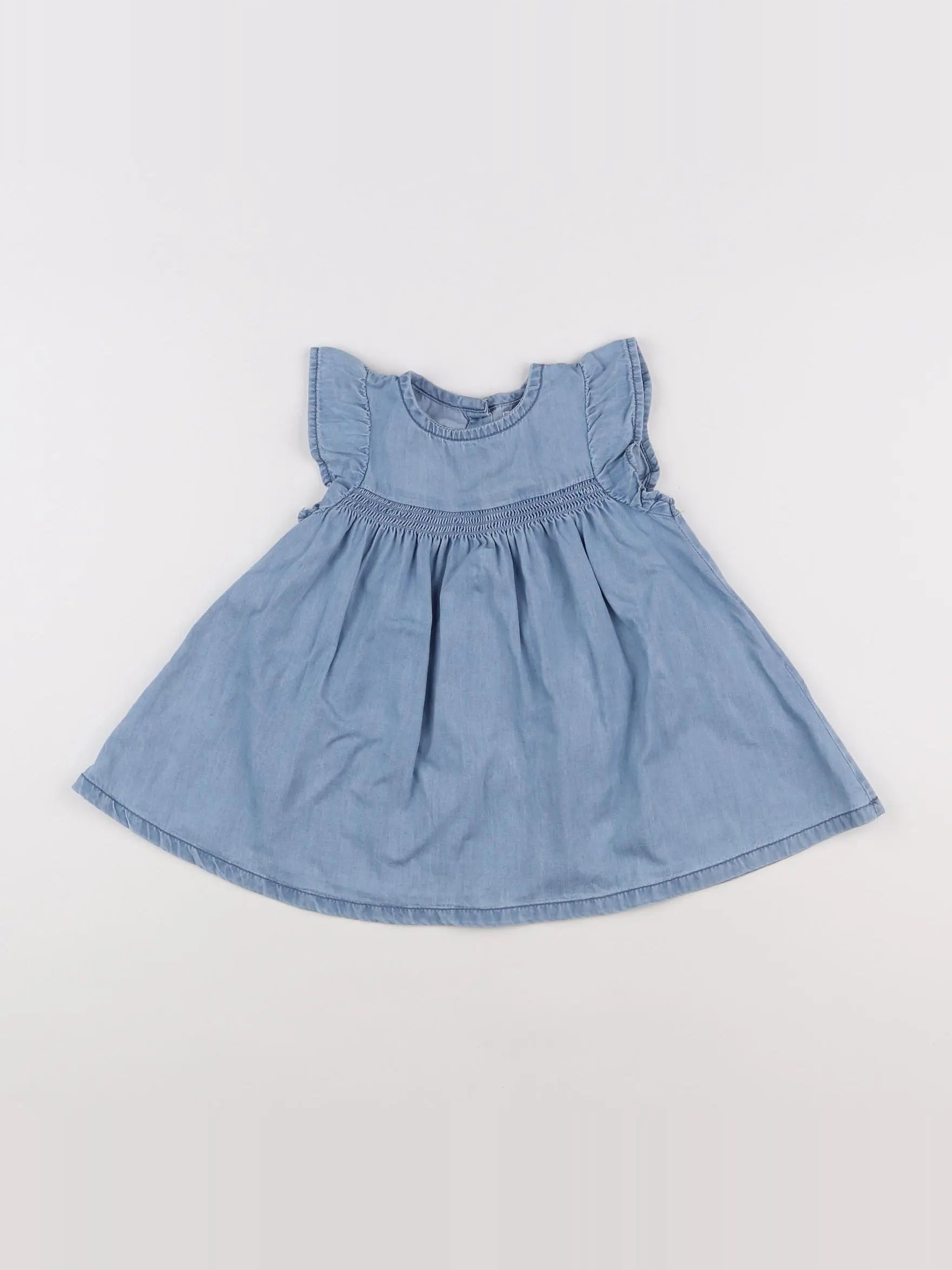 Boutchou - robe bleu - 6 mois