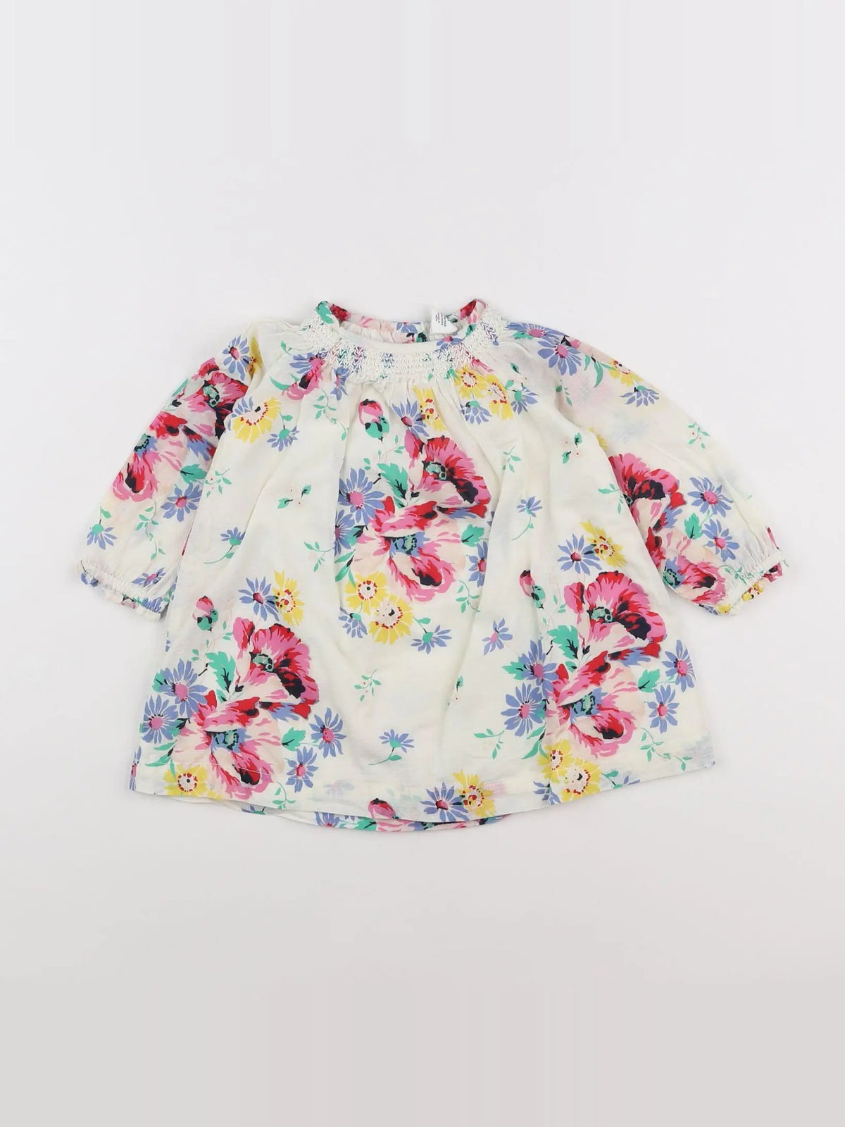 GAP - robe blanc - 6/12 mois