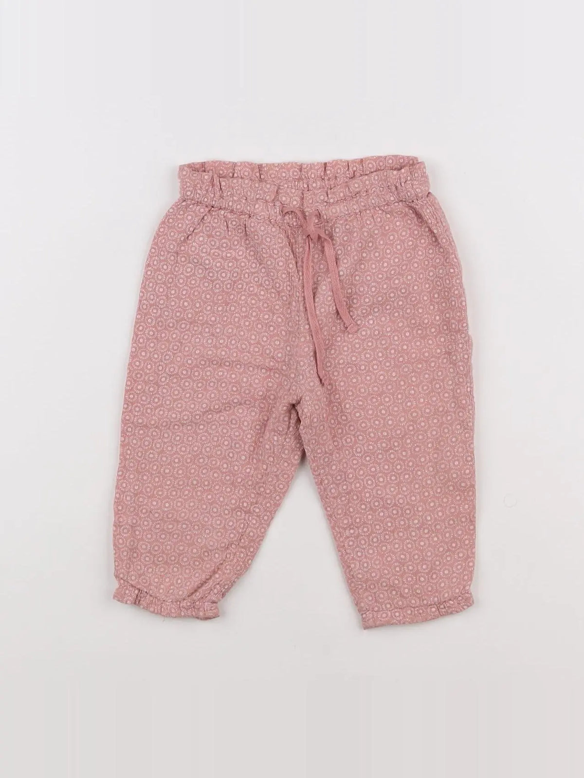 Boutchou - sarouel rose - 6 mois