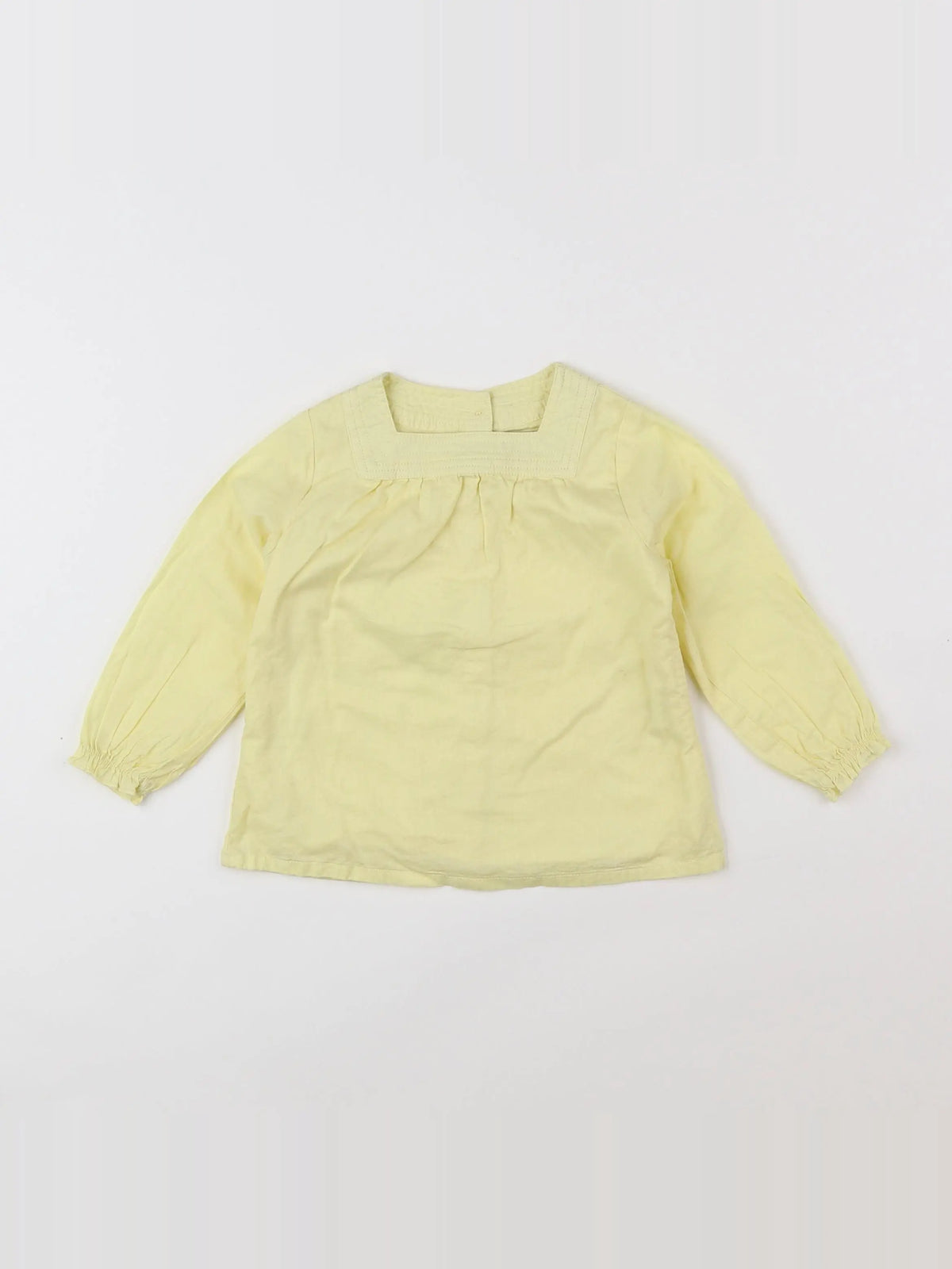 Tape à l'oeil - blouse jaune - 9 mois