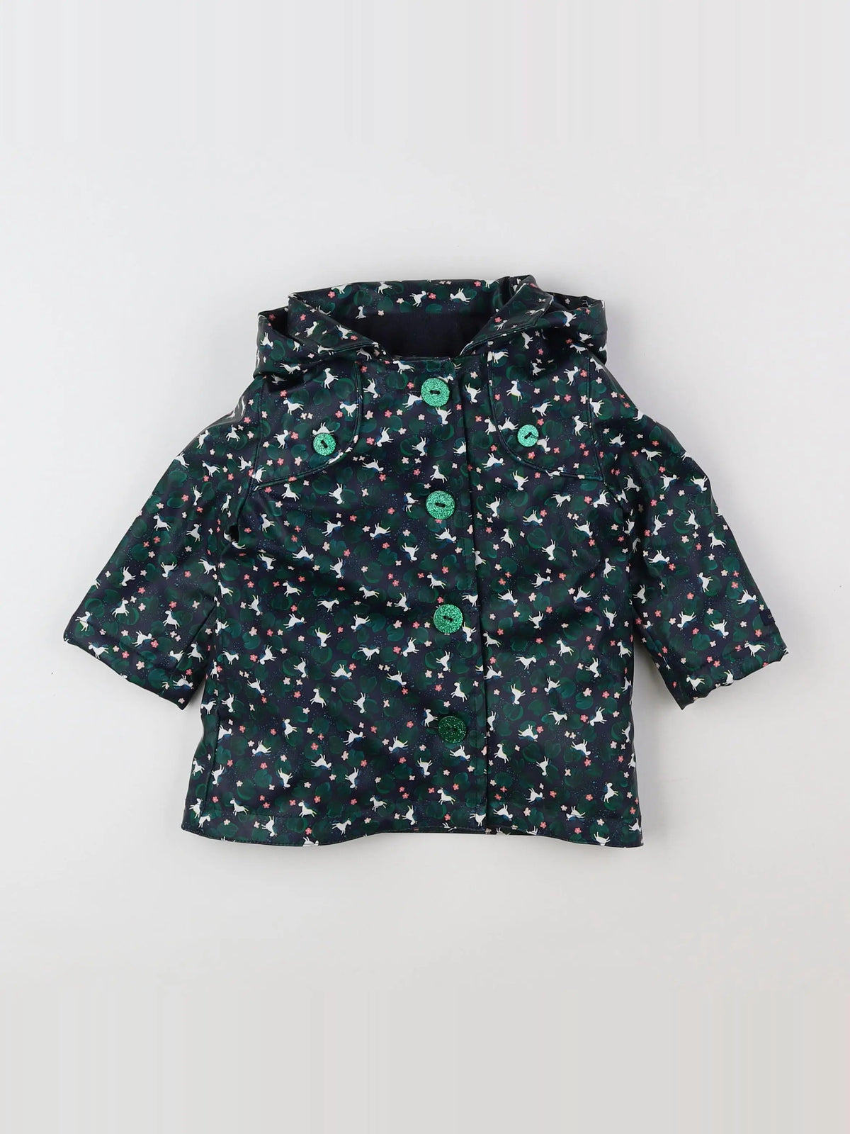 Catimini - imperméable multicolore - 9 mois