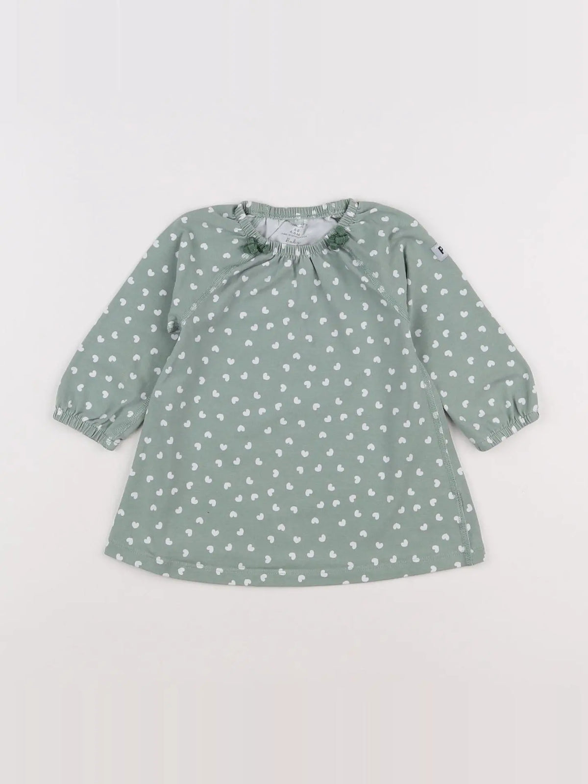 Polarn O. Pyret - robe vert - 3/6 mois