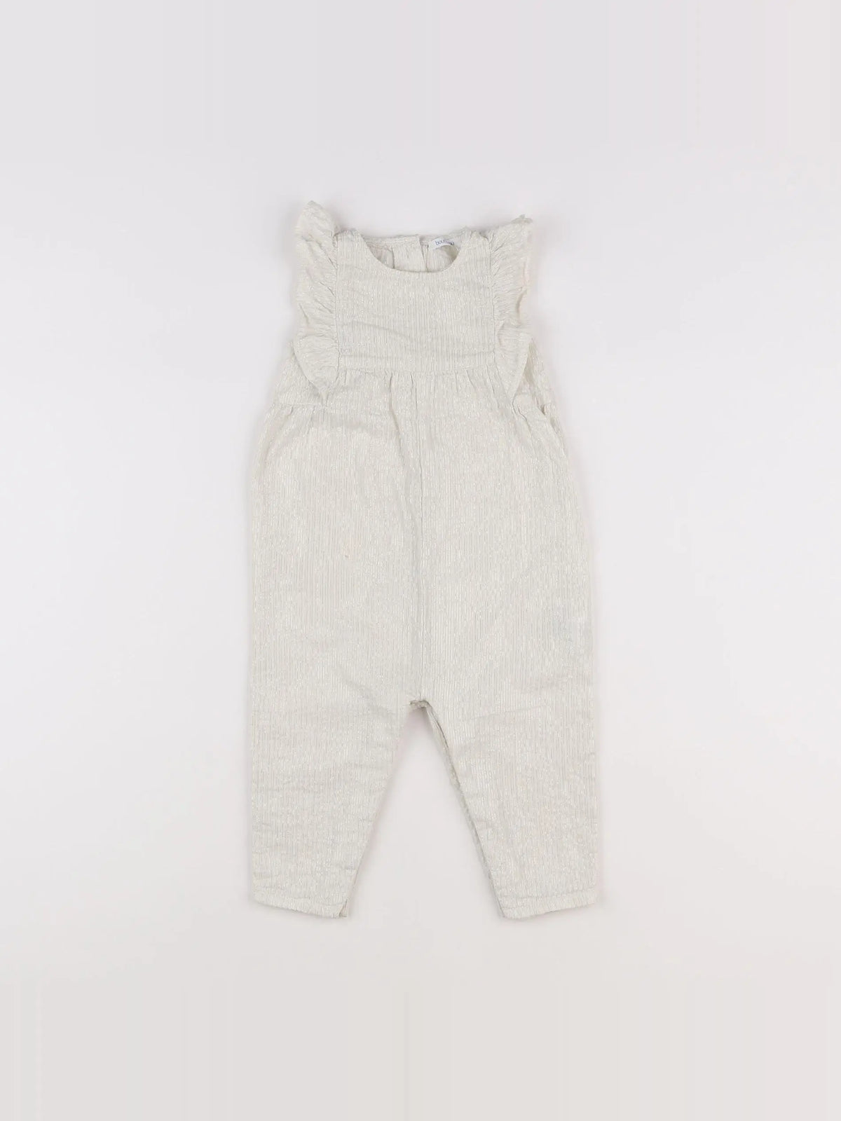 Boutchou - combinaison beige, argent - 9 mois