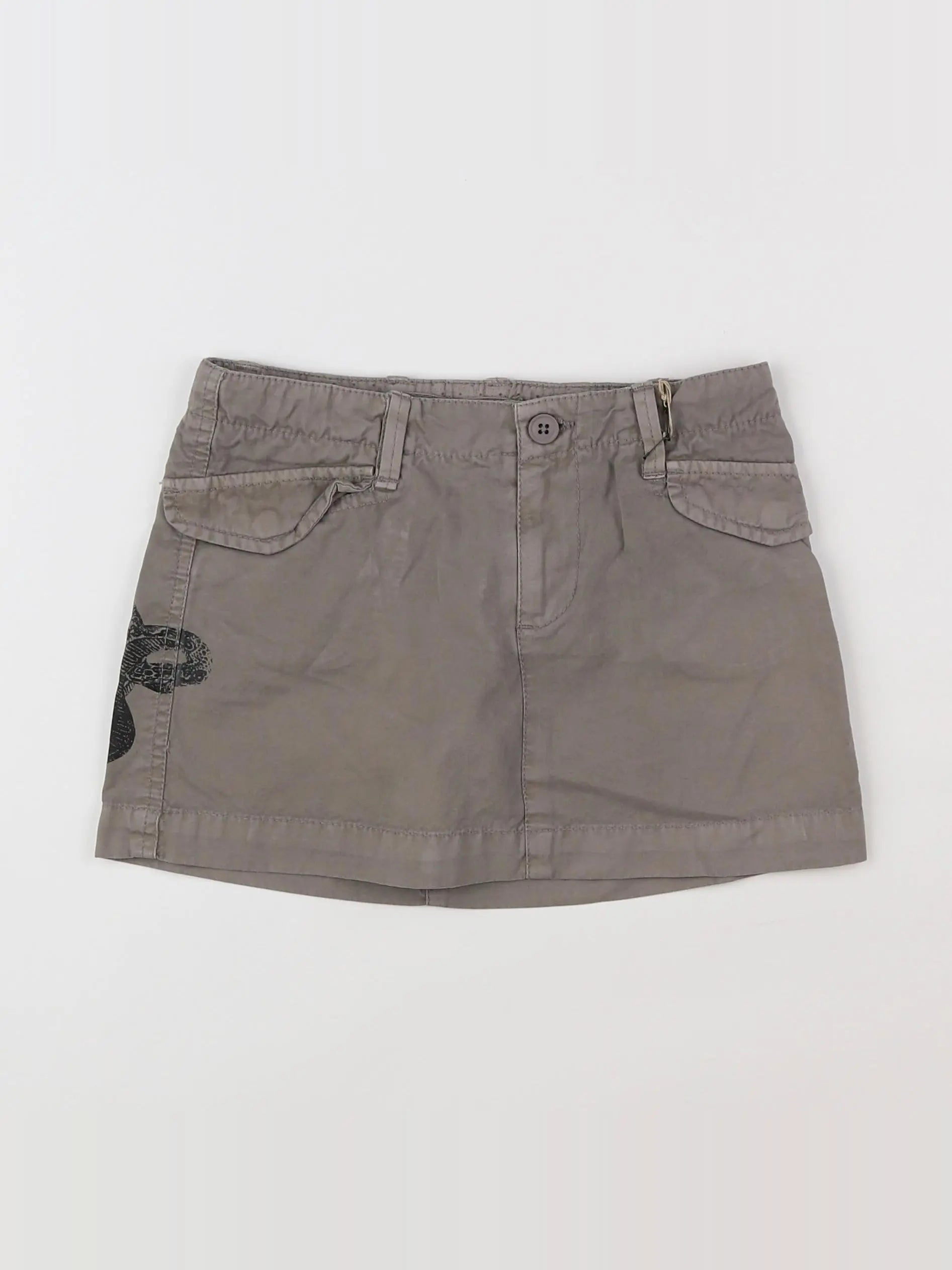 Bellerose - jupe gris (état neuf) - 6 ans
