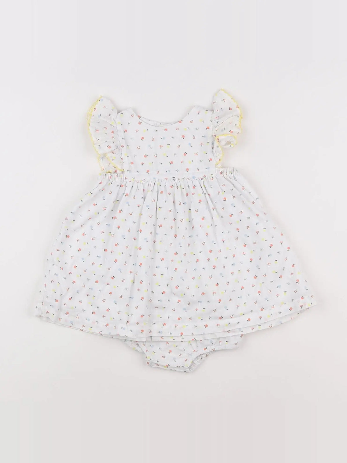 Boutchou - robe blanc - 3 mois