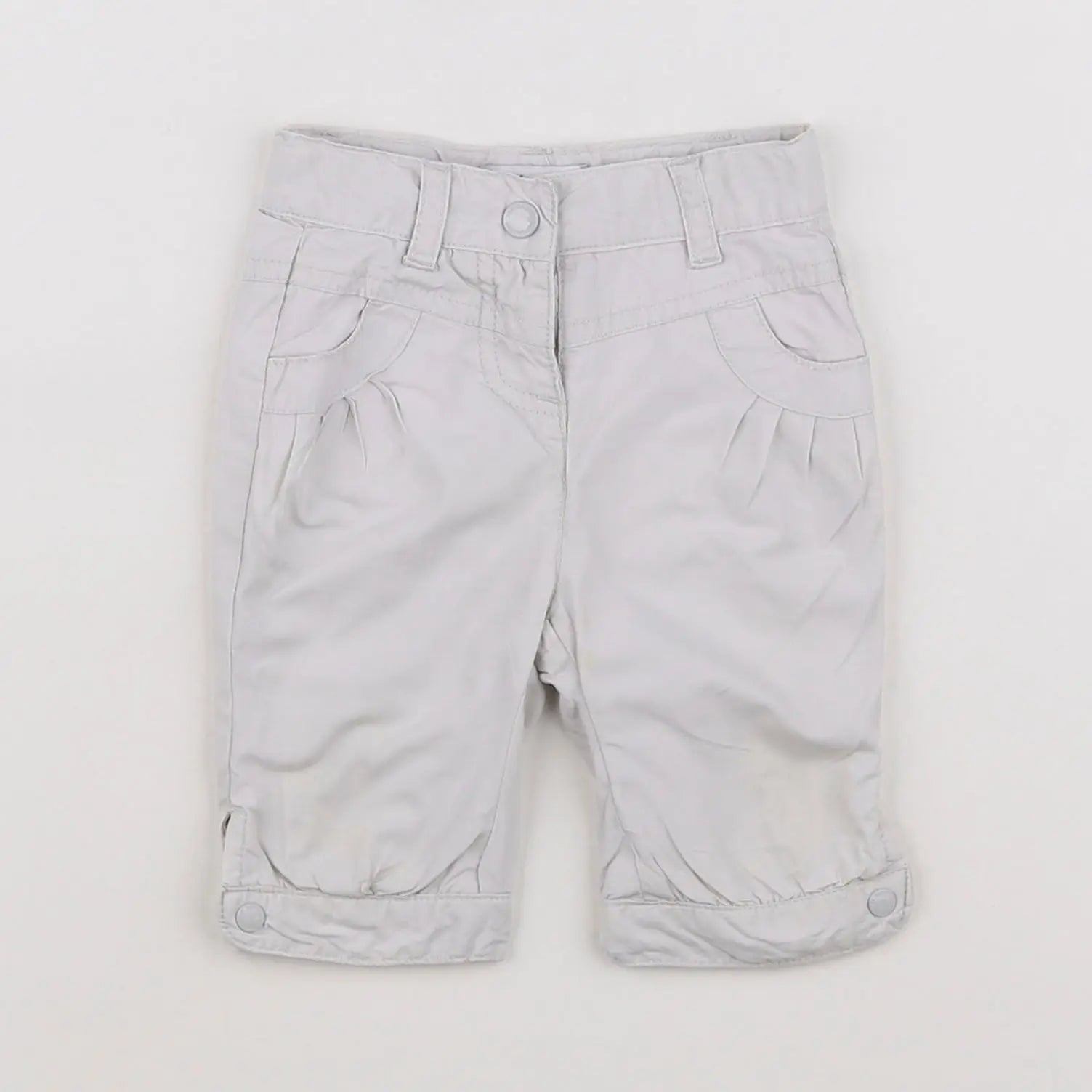 Vertbaudet - pantalon gris - 3 mois