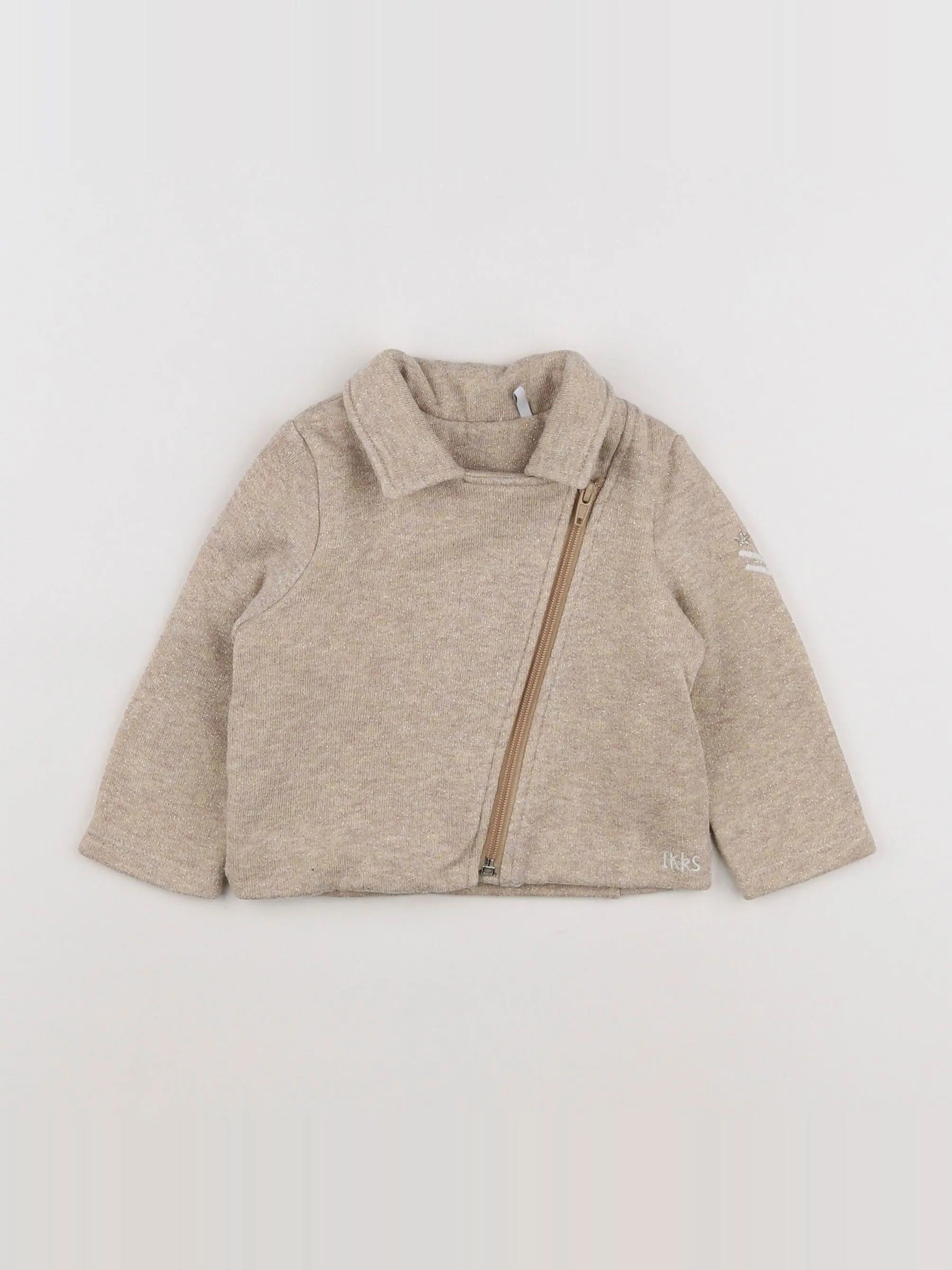 IKKS - veste beige - 12 mois