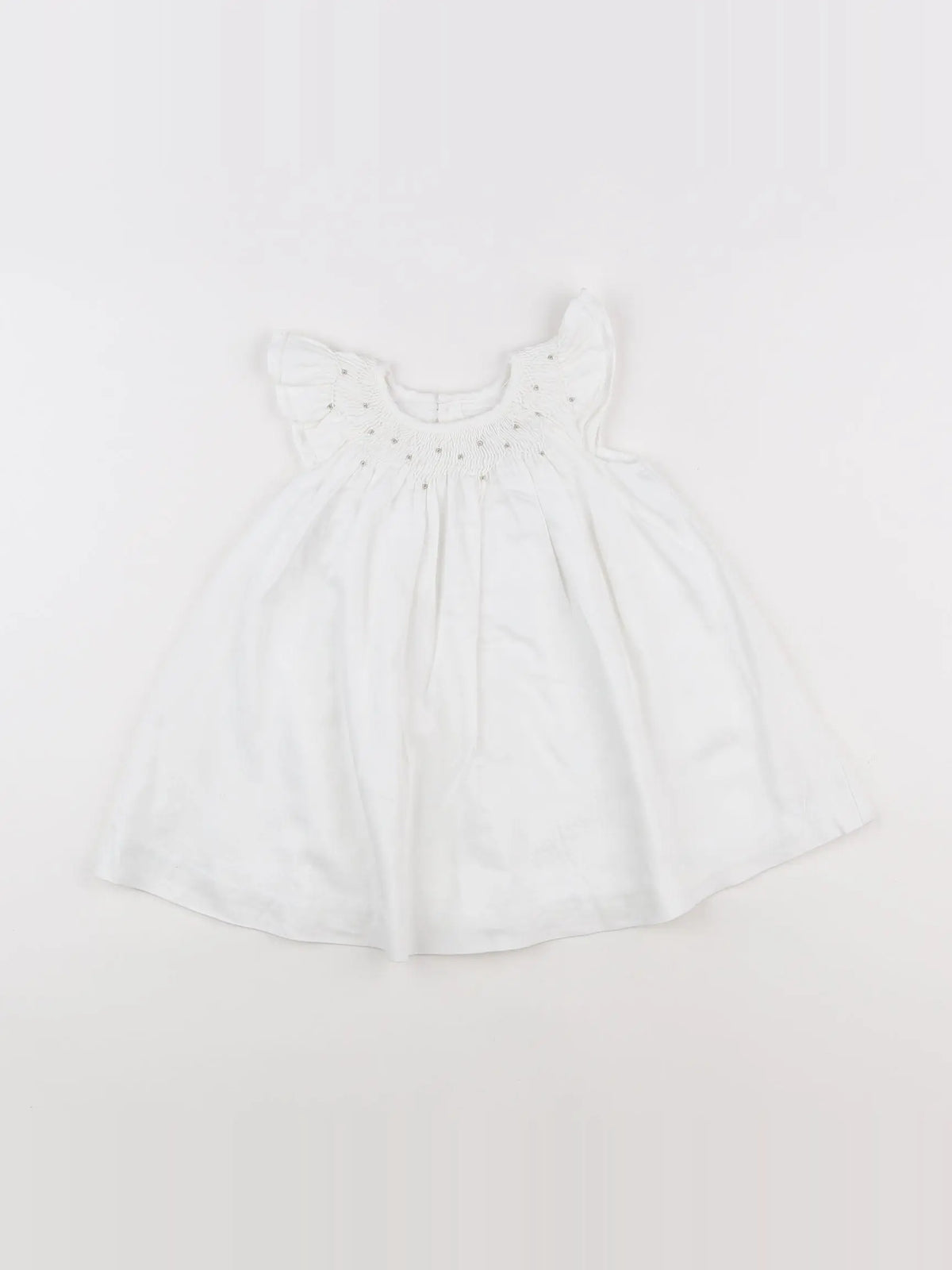 Jacadi - robe blanc - 12 mois
